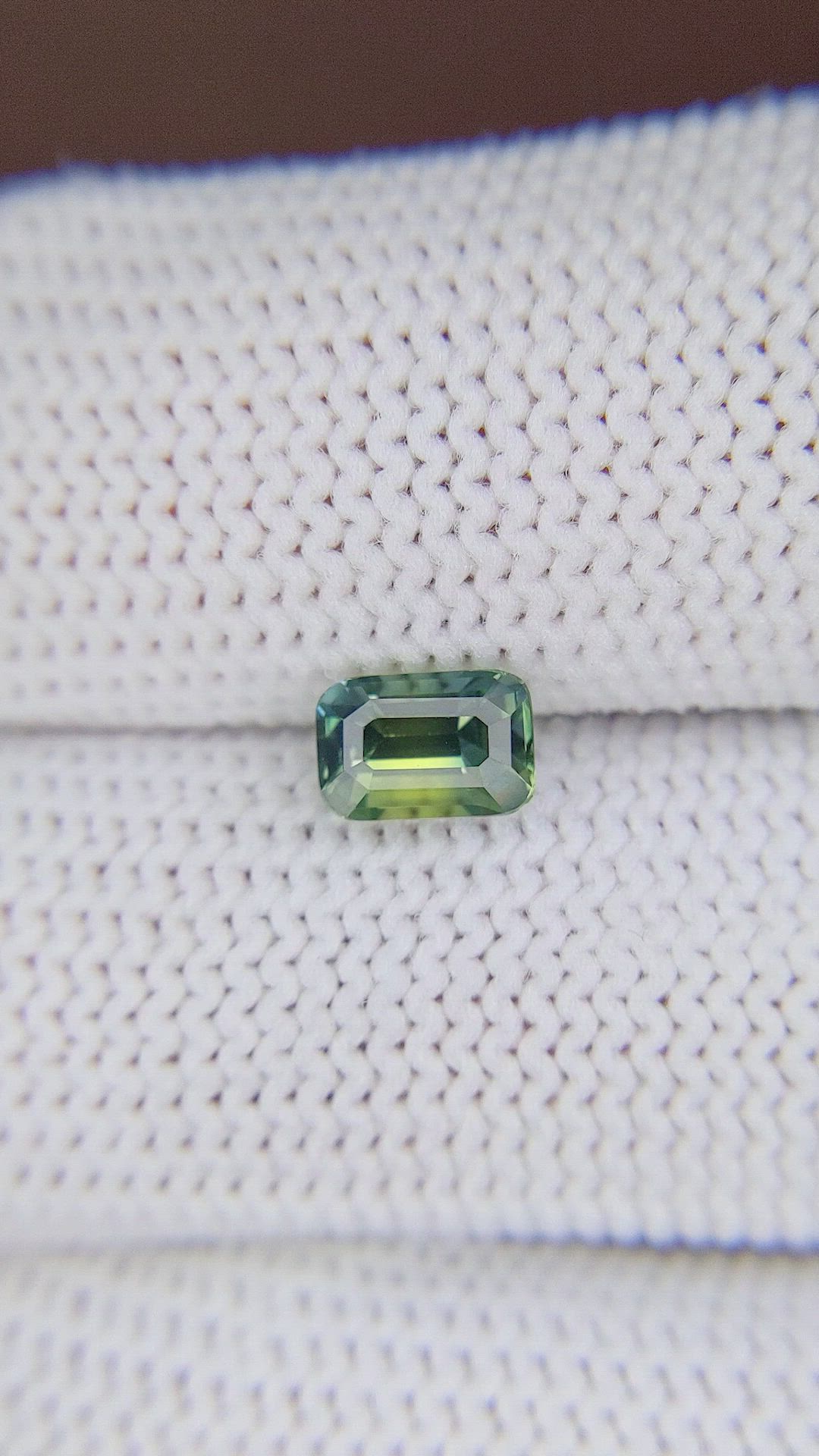 1.02 Ct. Bi Color Sapphire from Madagascar Size Video