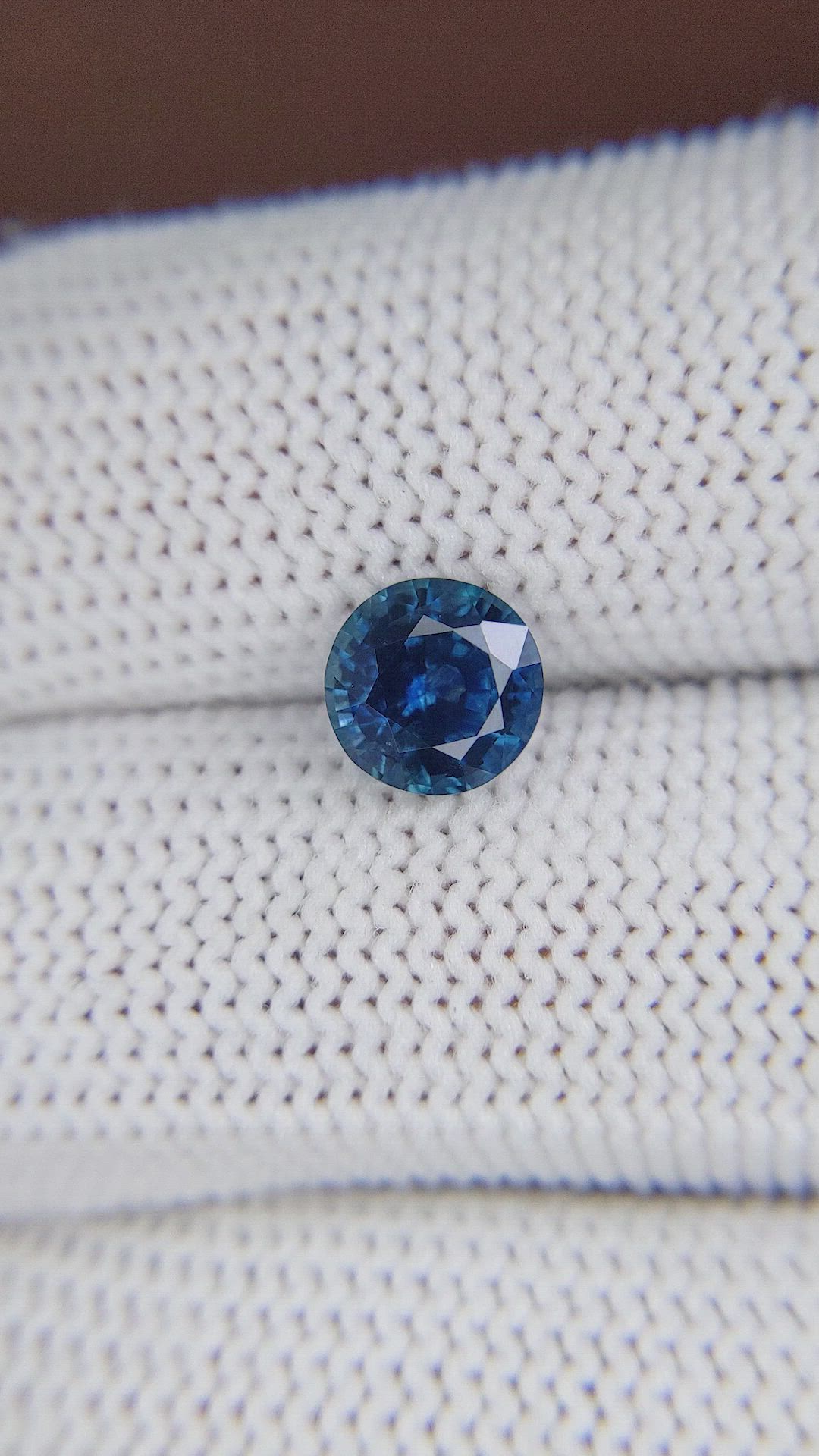 1.82 Ct. Greenish Blue Sapphire from Ceylon (Sri Lanka) Size Video