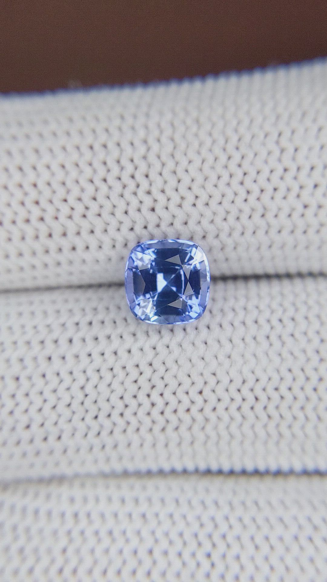 2.30 Ct. Blue Sapphire from Ceylon (Sri Lanka) Size Video