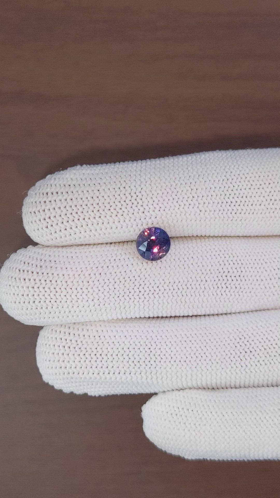 1.99 Ct. Bi Color Sapphire from Madagascar Size Video
