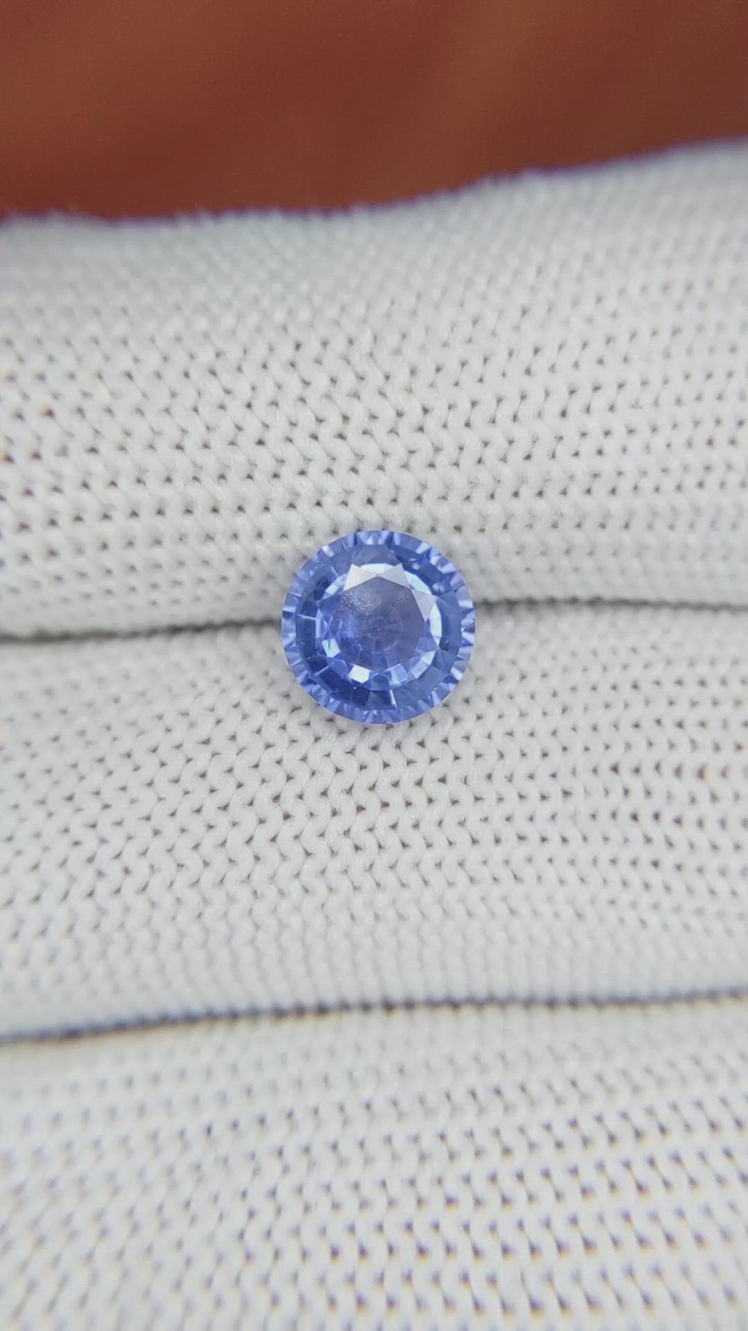 1.87 Ct. Blue Sapphire from Ceylon (Sri Lanka) Size Video