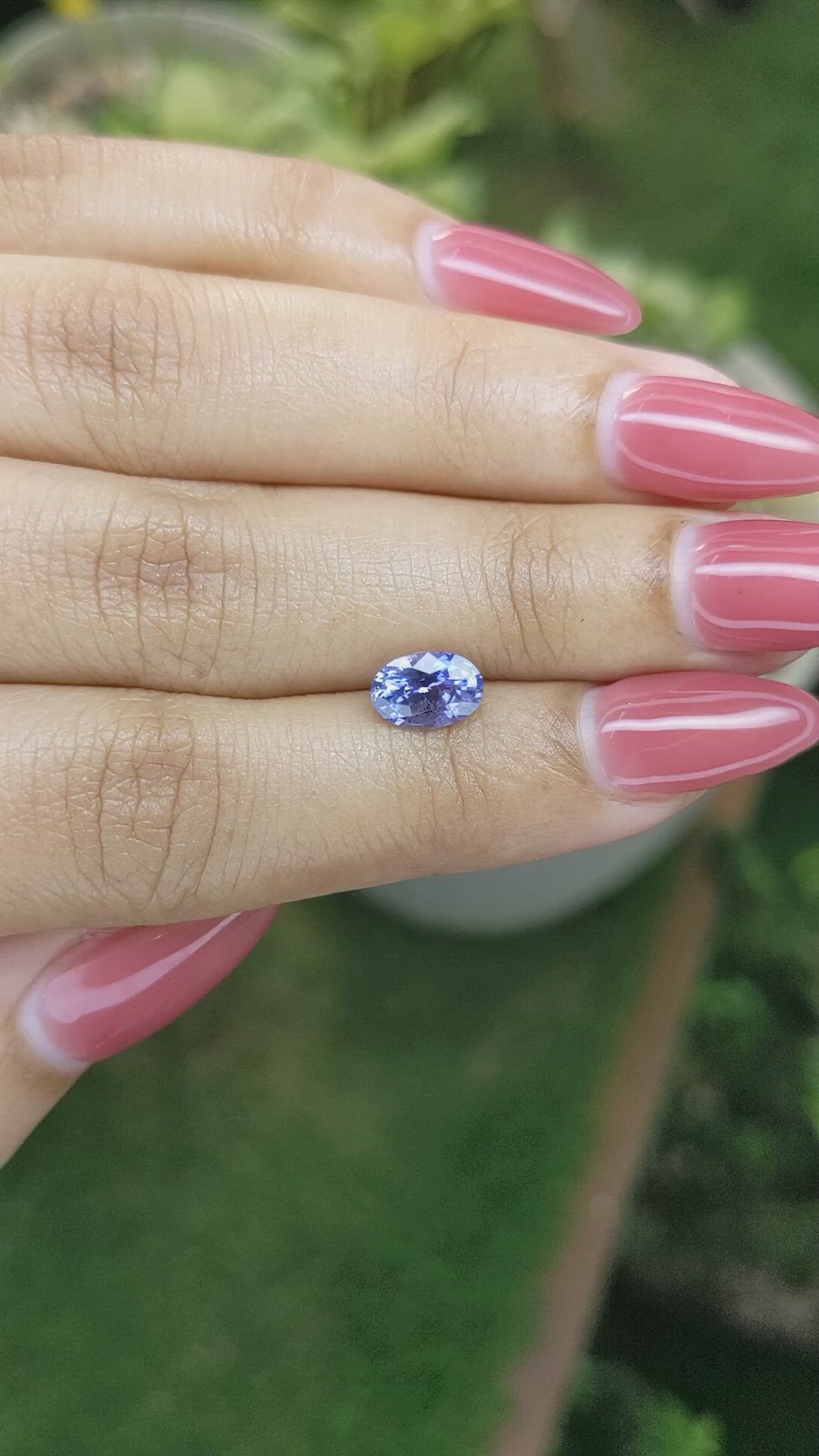 1.48 Ct. Blue Sapphire from Ceylon (Sri Lanka) Size Video