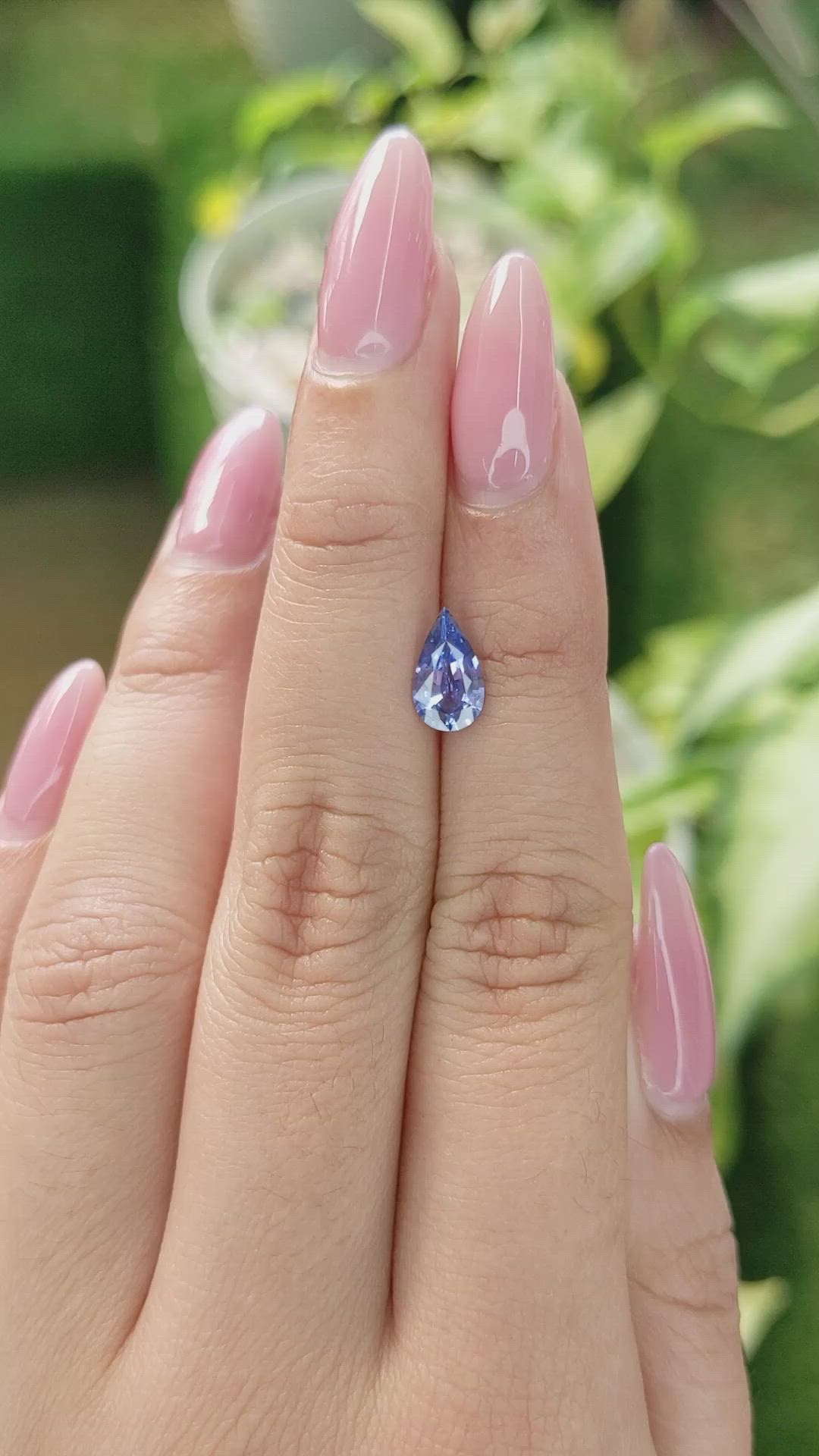 1.16 Ct. Blue Sapphire from Ceylon (Sri Lanka) Size Video