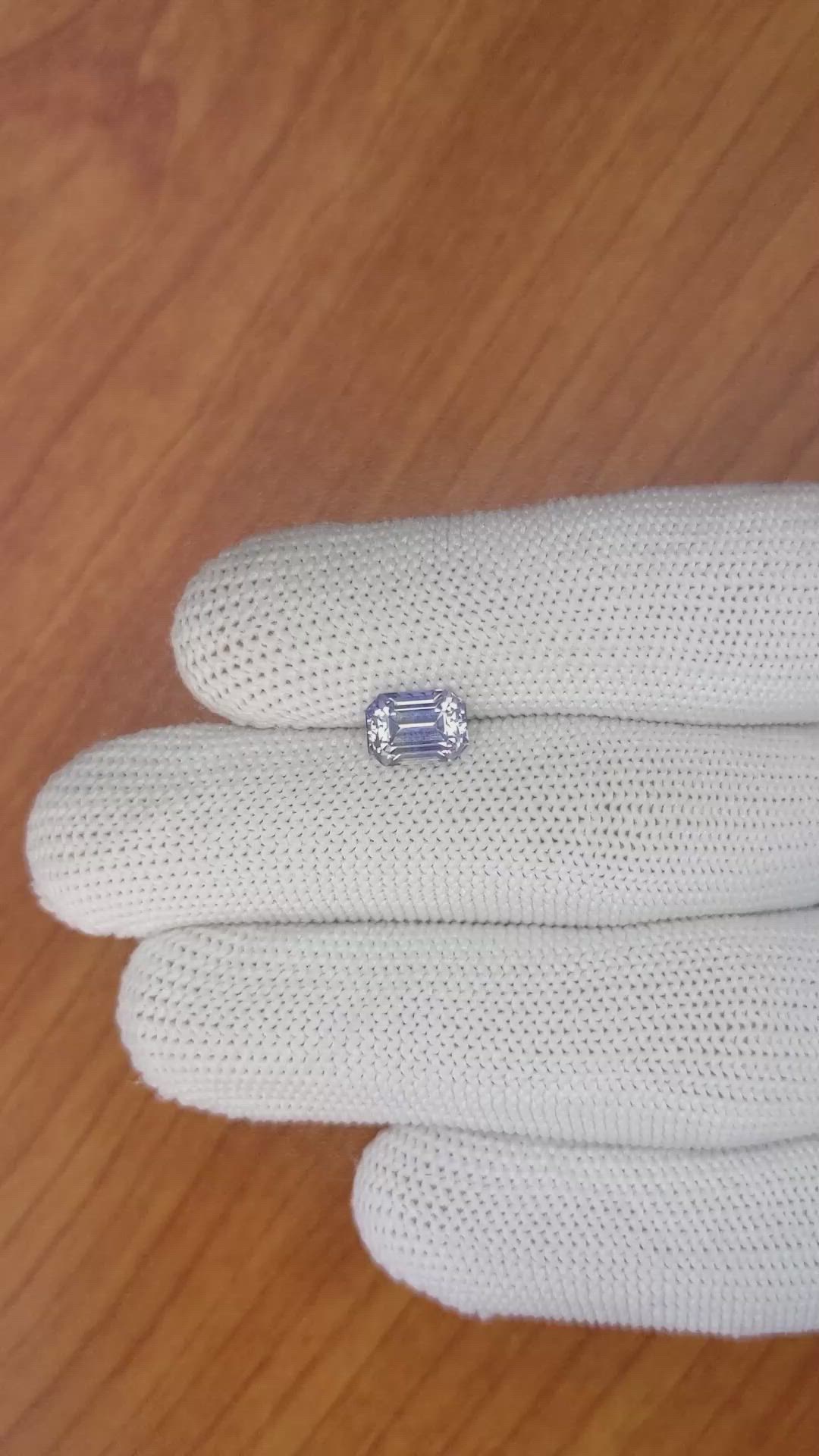 2.24 Ct. Purple Sapphire from Ceylon (Sri Lanka) Size Video