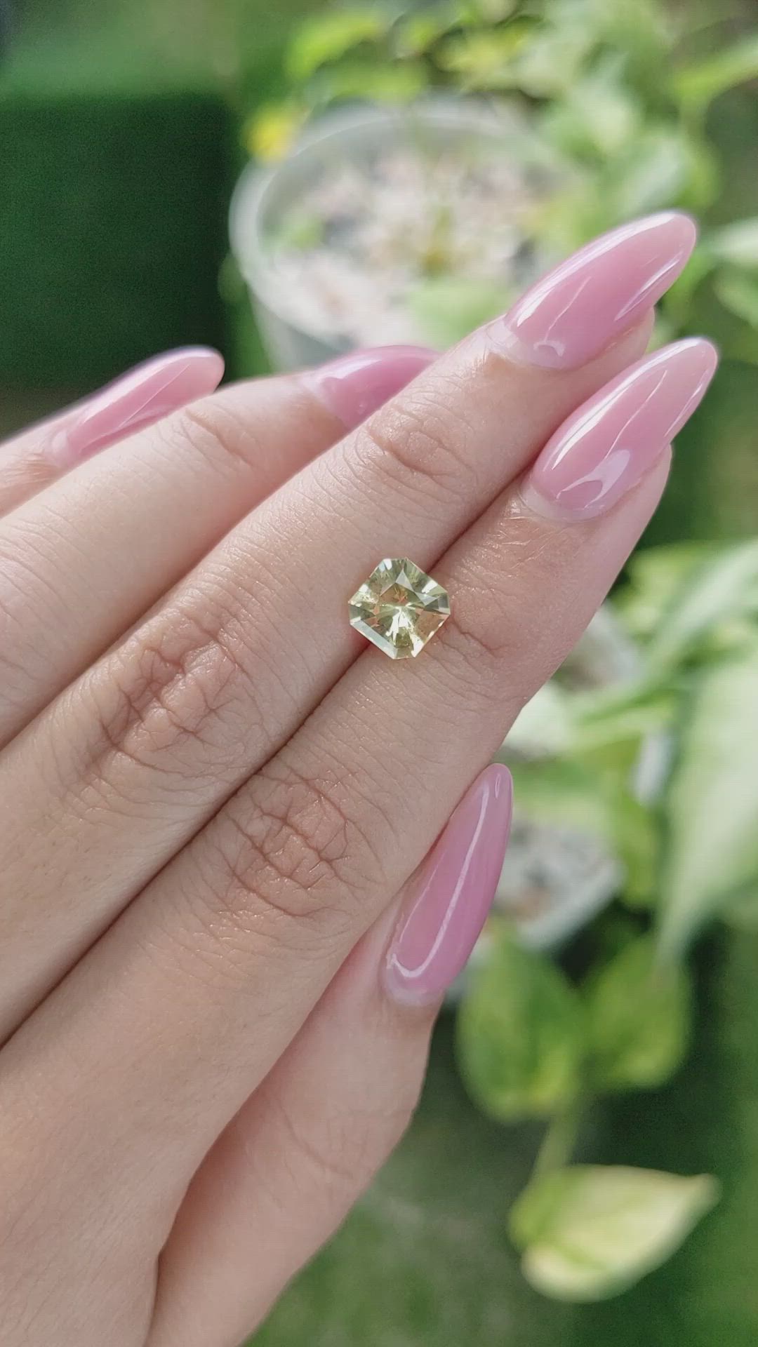 1.62 Ct. Yellow Sapphire from Ceylon (Sri Lanka) Size Video