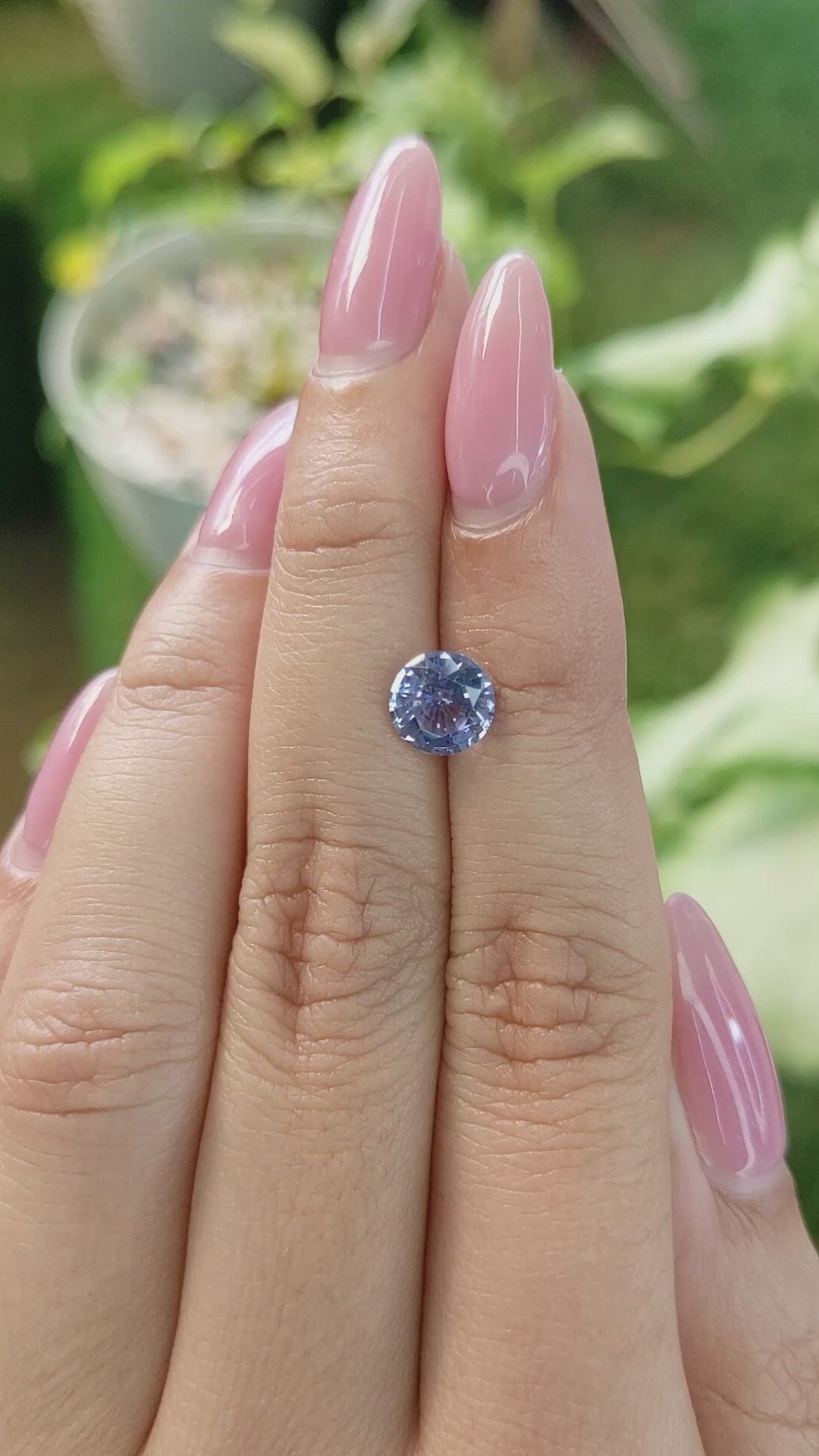 1.80 Ct. Blue Sapphire from Ceylon (Sri Lanka) Size Video