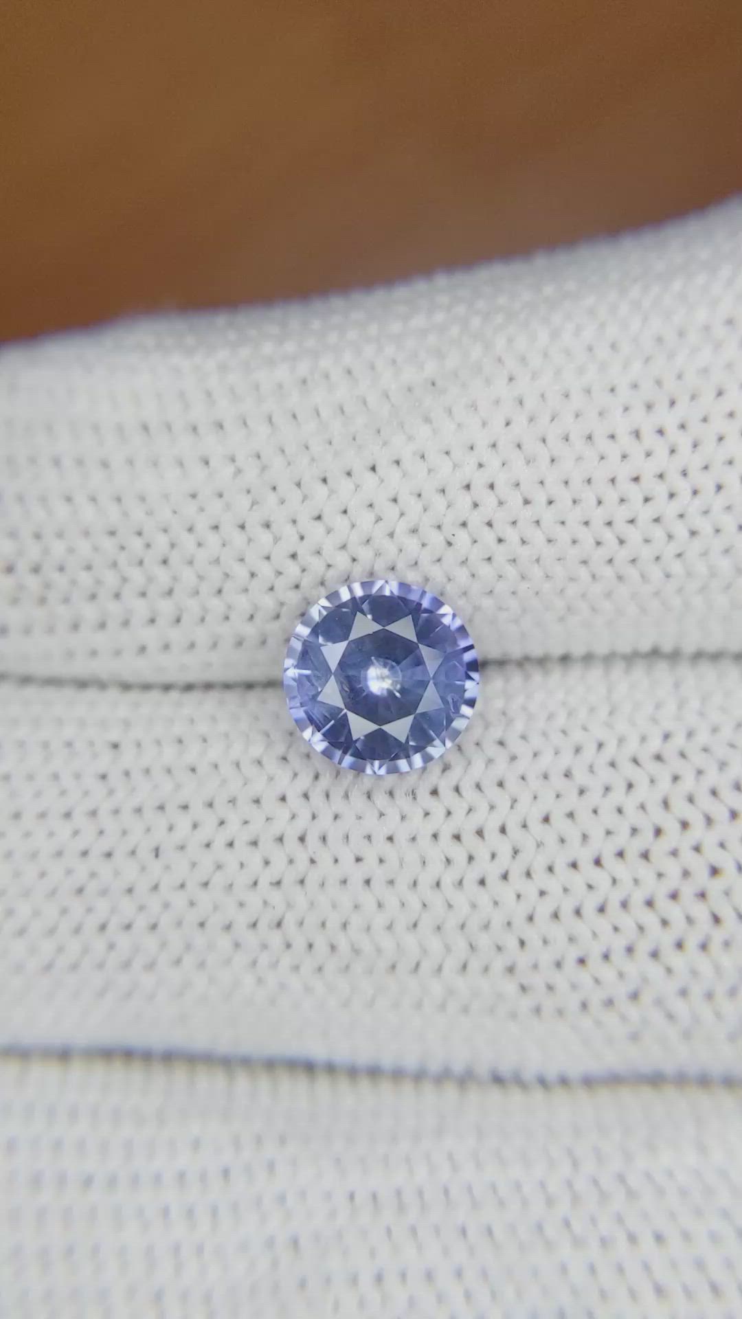 2.21 Ct. Blue Sapphire from Ceylon (Sri Lanka) Size Video