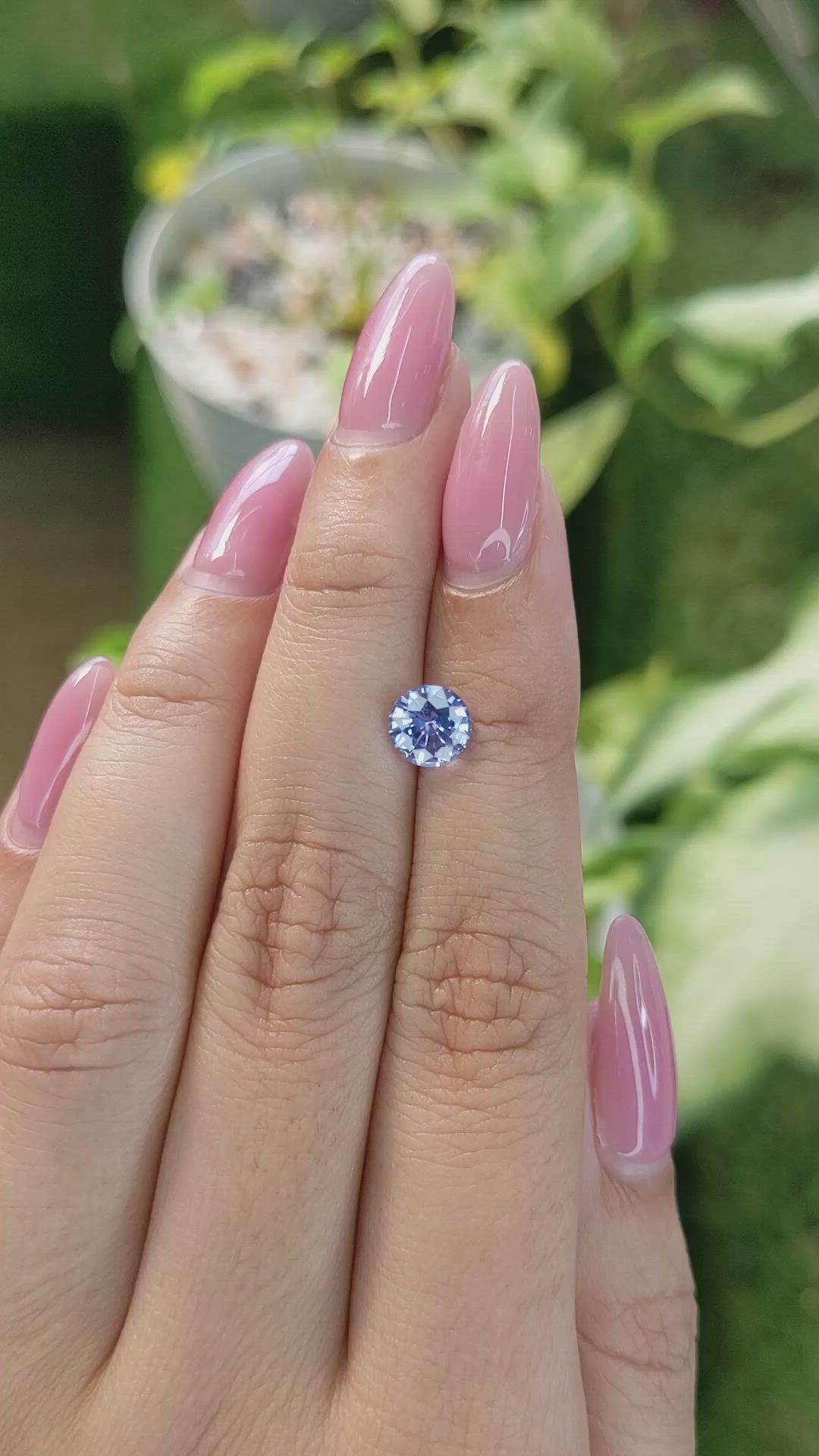 1.42 Ct. Blue Sapphire from Ceylon (Sri Lanka) Size Video