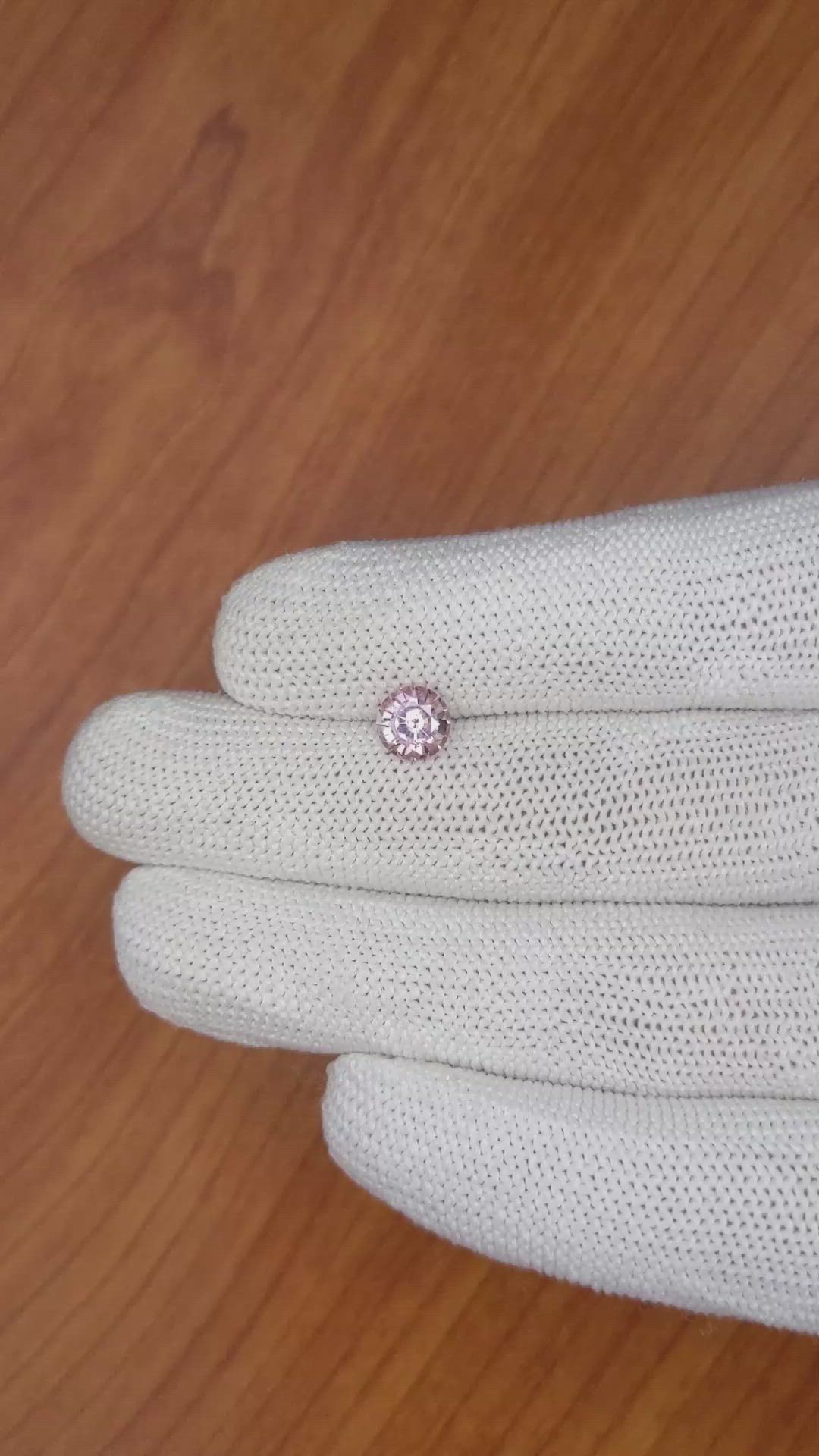 1.35 Ct. Pink Sapphire from Ceylon (Sri Lanka) Size Video