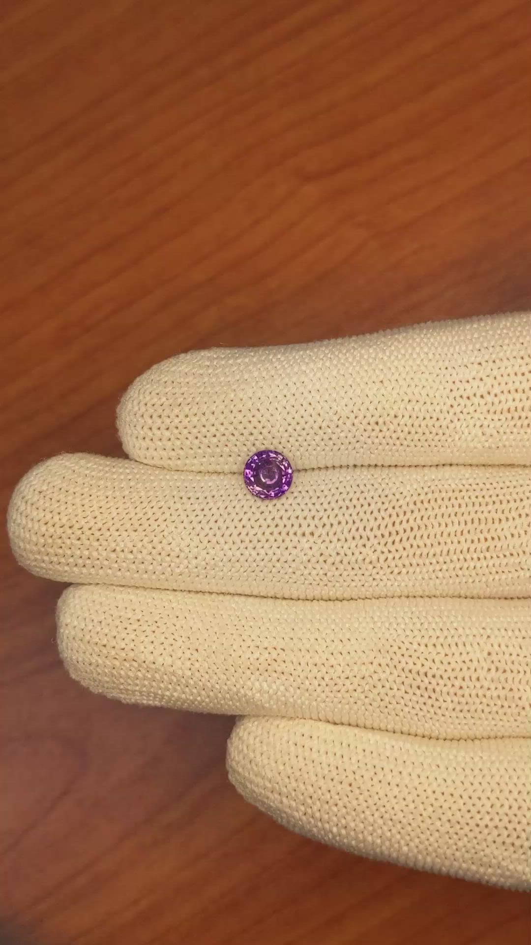 1.19 Ct. Color Change Sapphire from Ceylon (Sri Lanka) Size Video