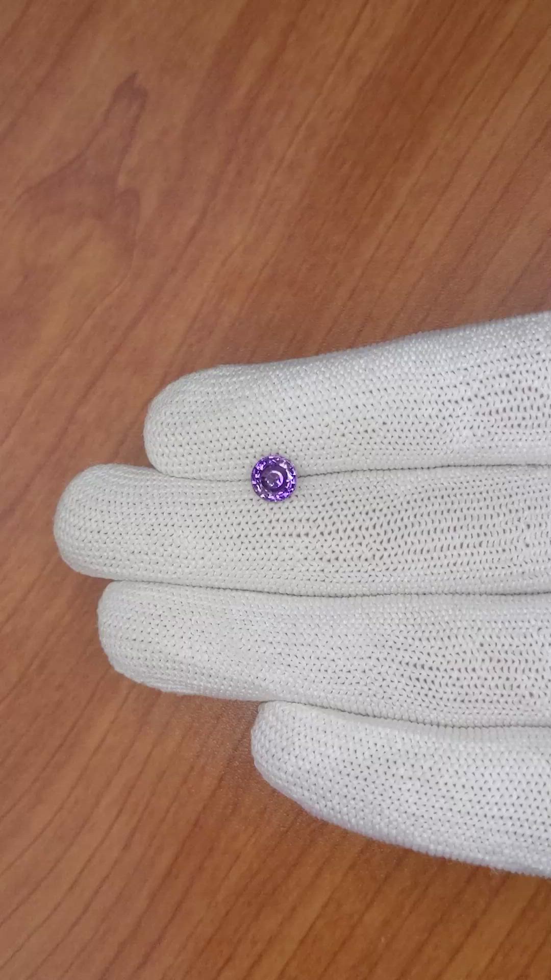 1.19 Ct. Color Change Sapphire from Ceylon (Sri Lanka) Size Video