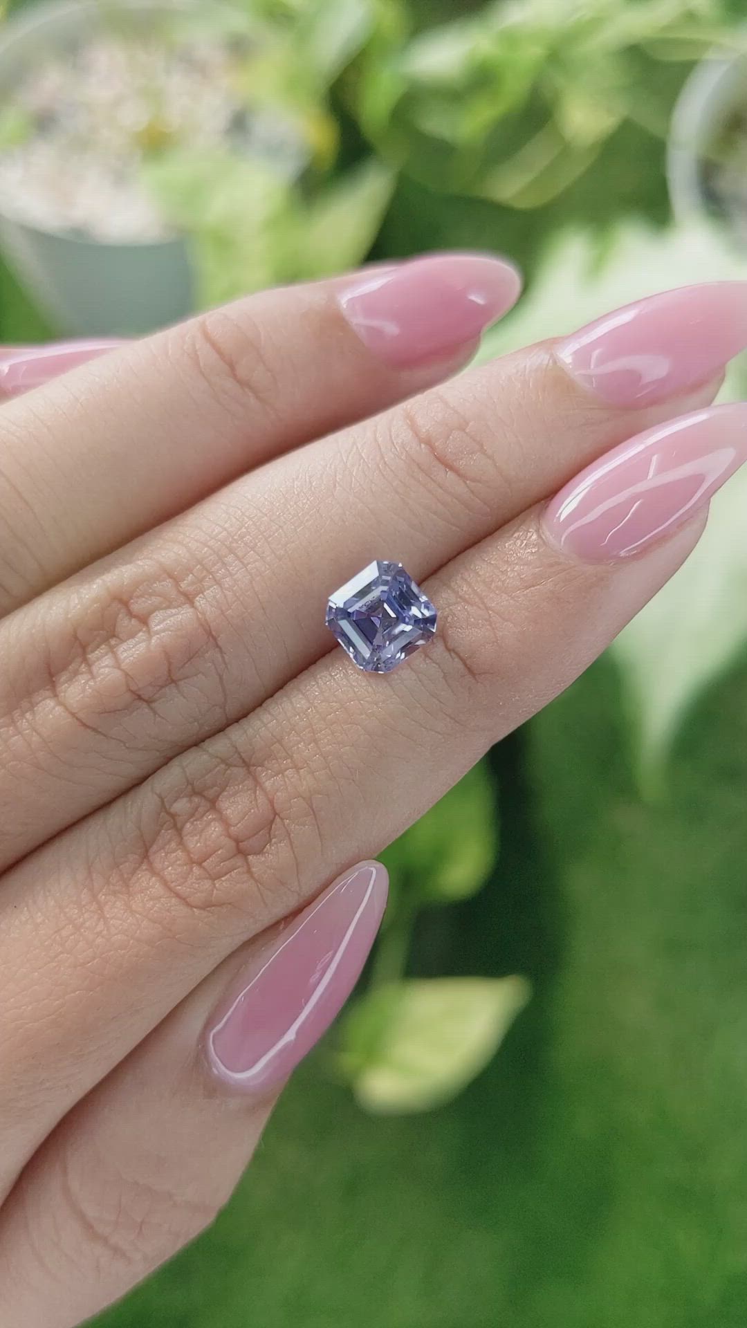 2.57 Ct. Blue Sapphire from Ceylon (Sri Lanka) Size Video
