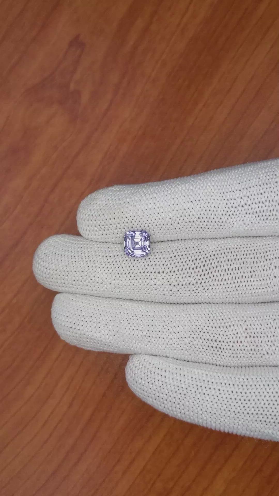 2.57 Ct. Blue Sapphire from Ceylon (Sri Lanka) Size Video