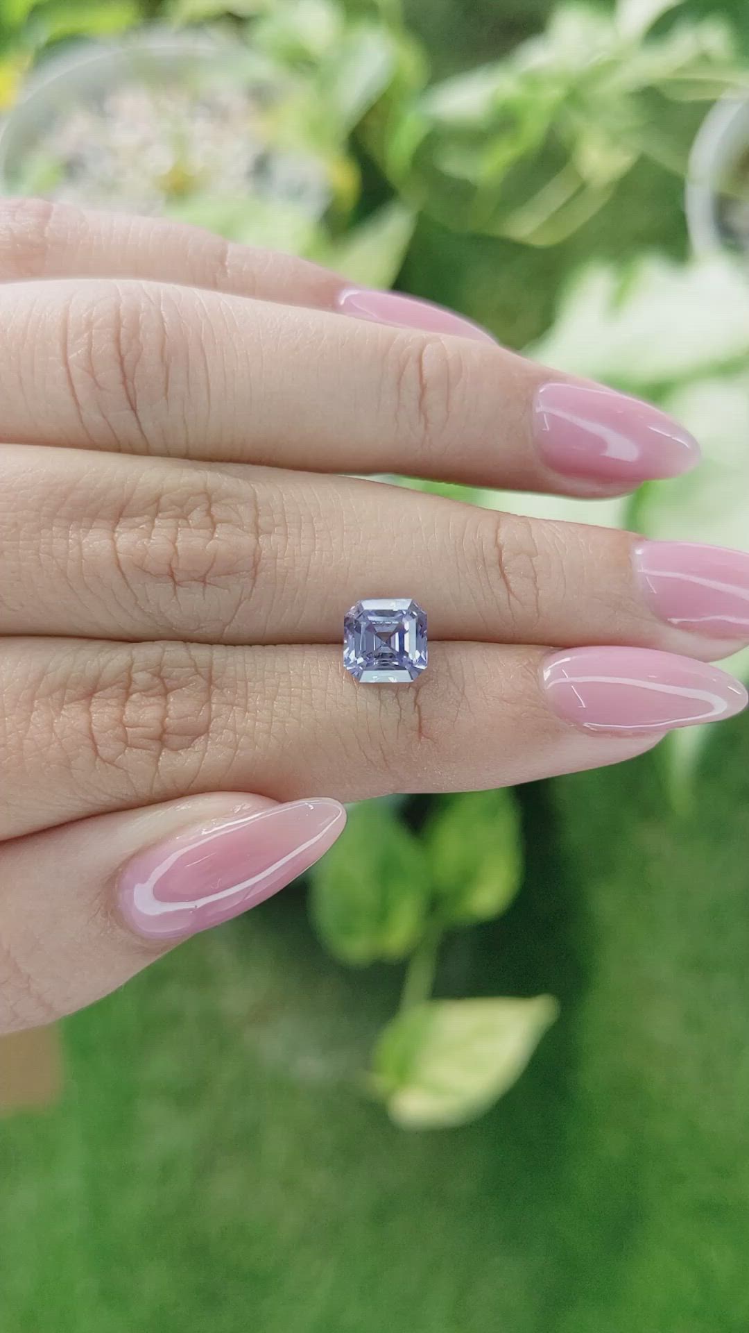 2.57 Ct. Blue Sapphire from Ceylon (Sri Lanka) Size Video