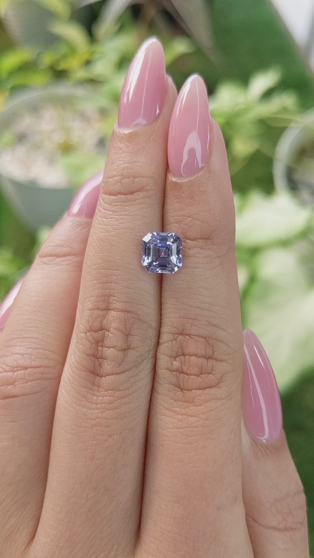 2.57 Ct. Blue Sapphire from Ceylon (Sri Lanka) Size Video