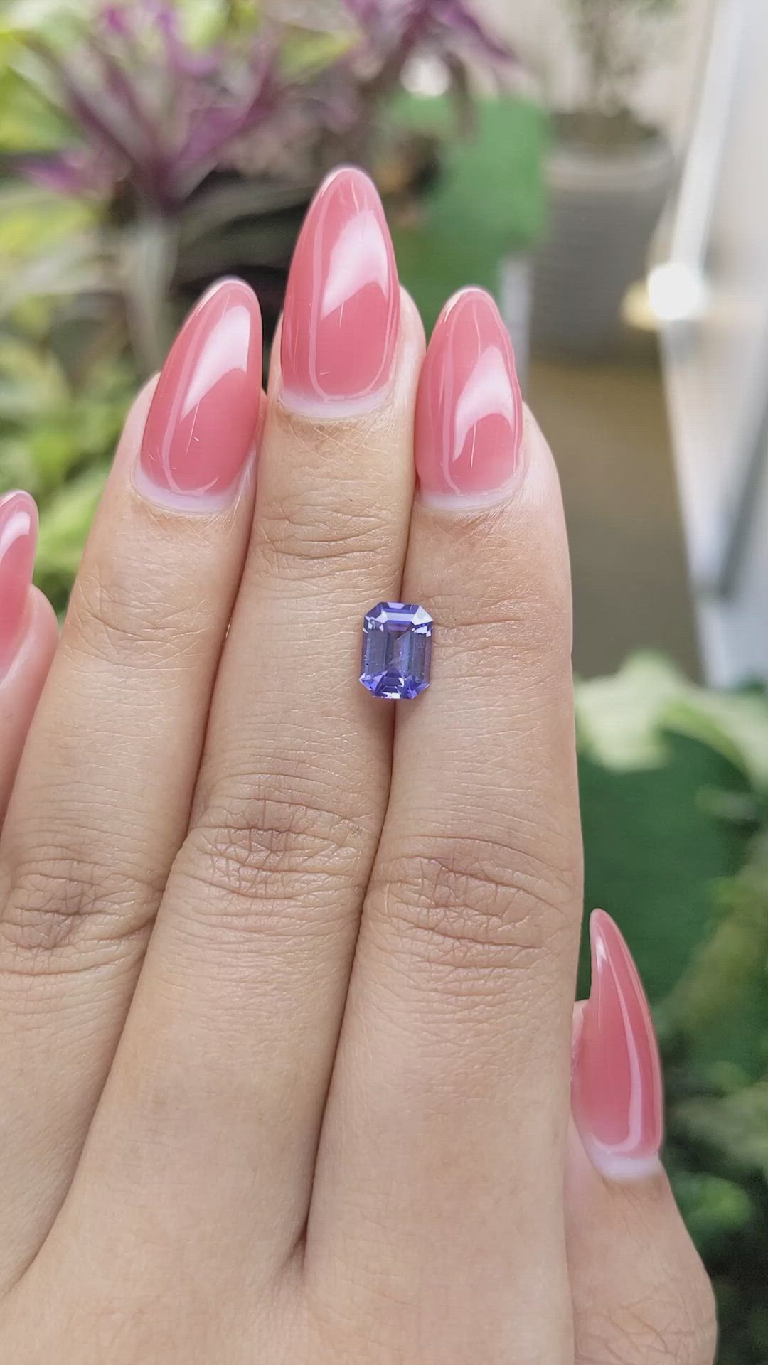 1.42 Ct. Blue Sapphire from Ceylon (Sri Lanka) Size Video