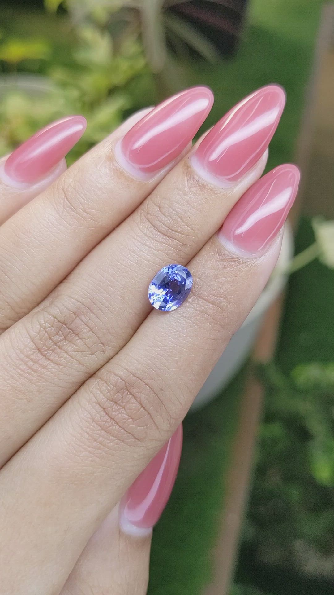 1.92 Ct. Blue Sapphire from Ceylon (Sri Lanka) Size Video