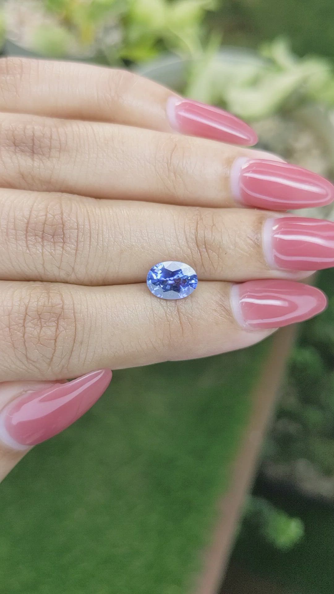 1.75 Ct. Blue Sapphire from Ceylon (Sri Lanka) Size Video