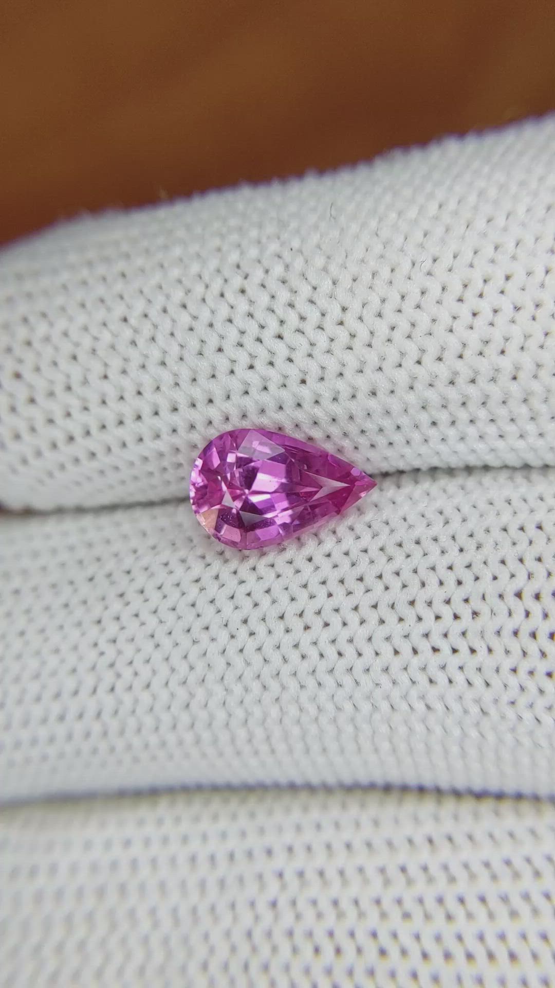 2.00 Ct. Pinkish Purple Sapphire from Ceylon (Sri Lanka) Size Video