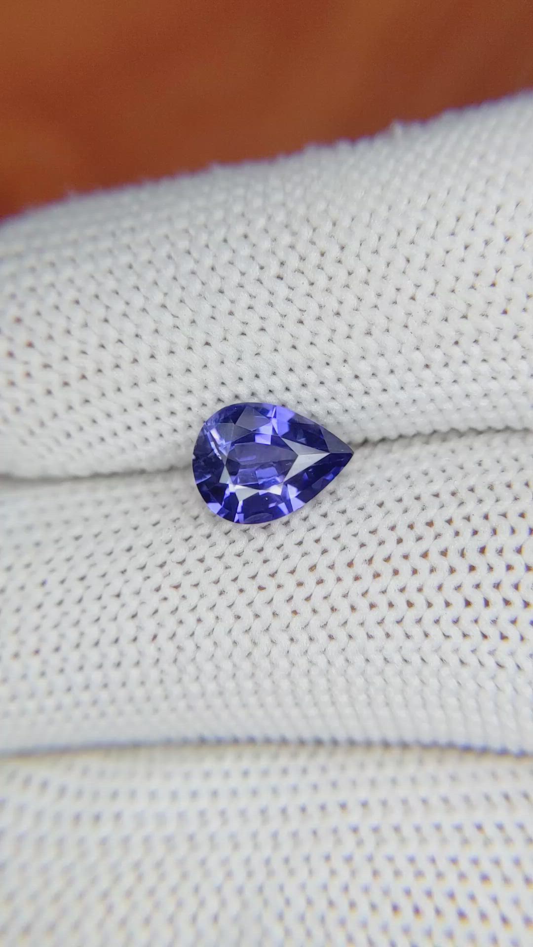 1.62 Ct. Color Change Sapphire from Ceylon (Sri Lanka) Size Video