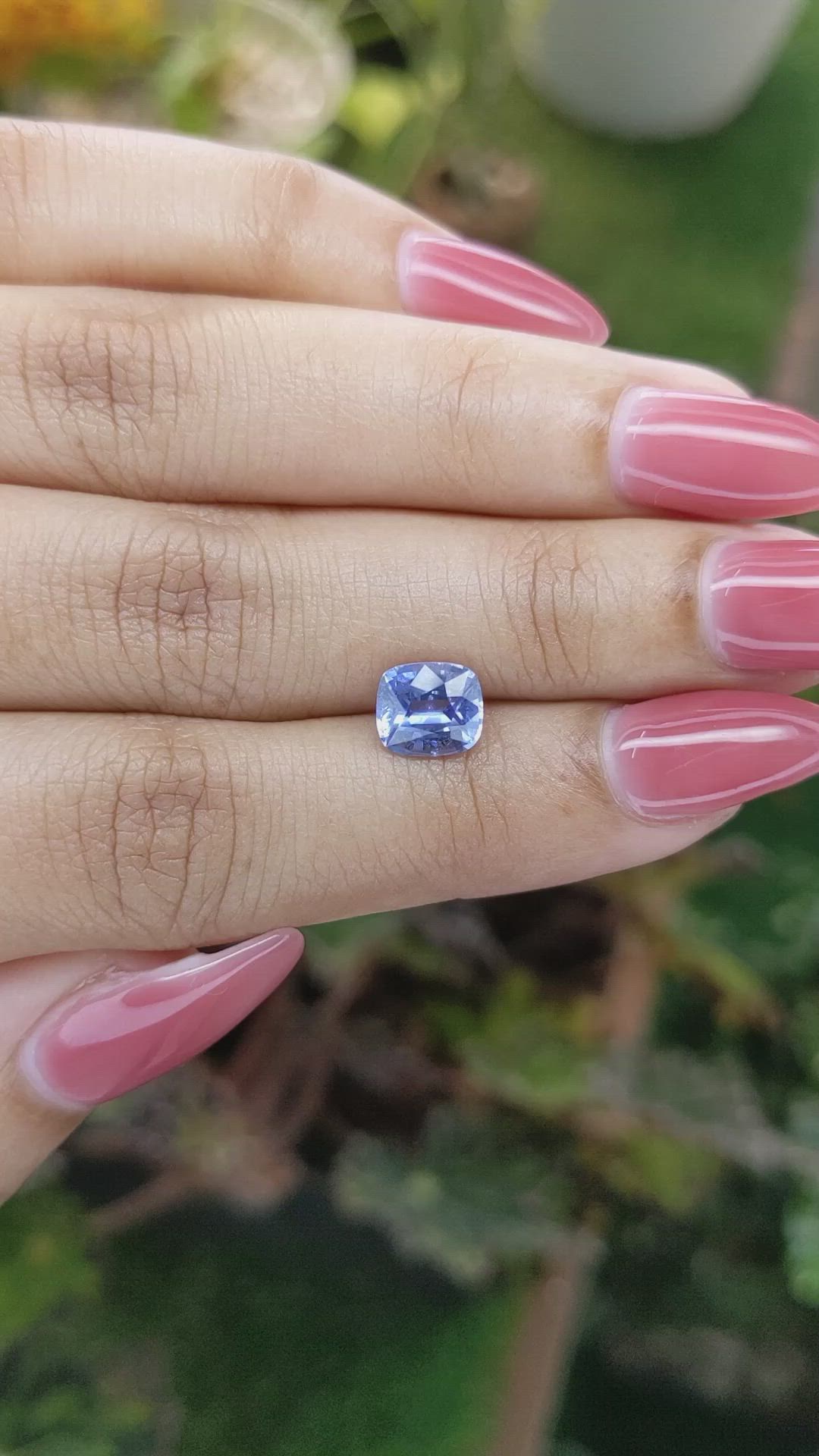 1.96 Ct. Blue Sapphire from Ceylon (Sri Lanka) Size Video