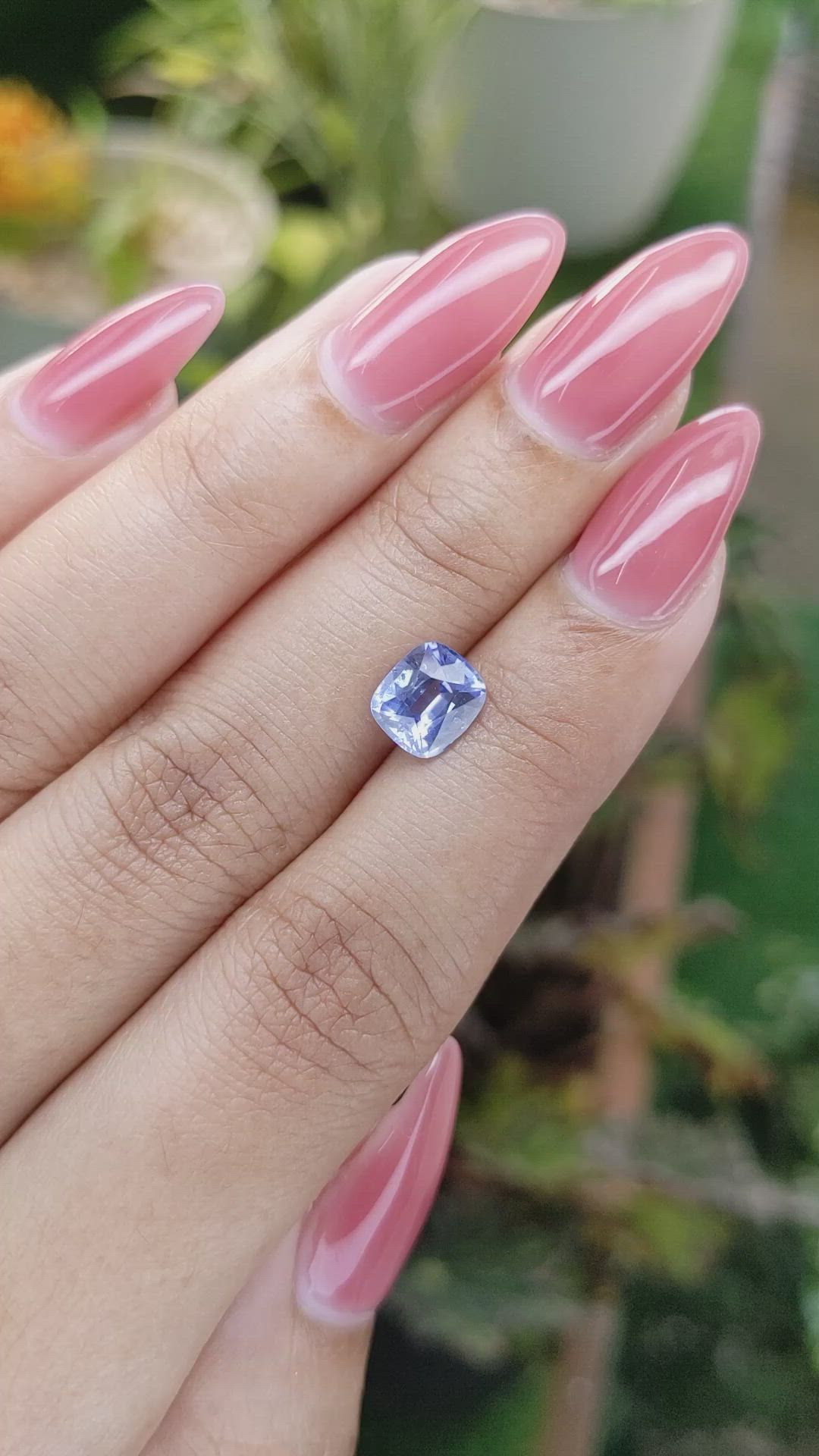 1.96 Ct. Blue Sapphire from Ceylon (Sri Lanka) Size Video