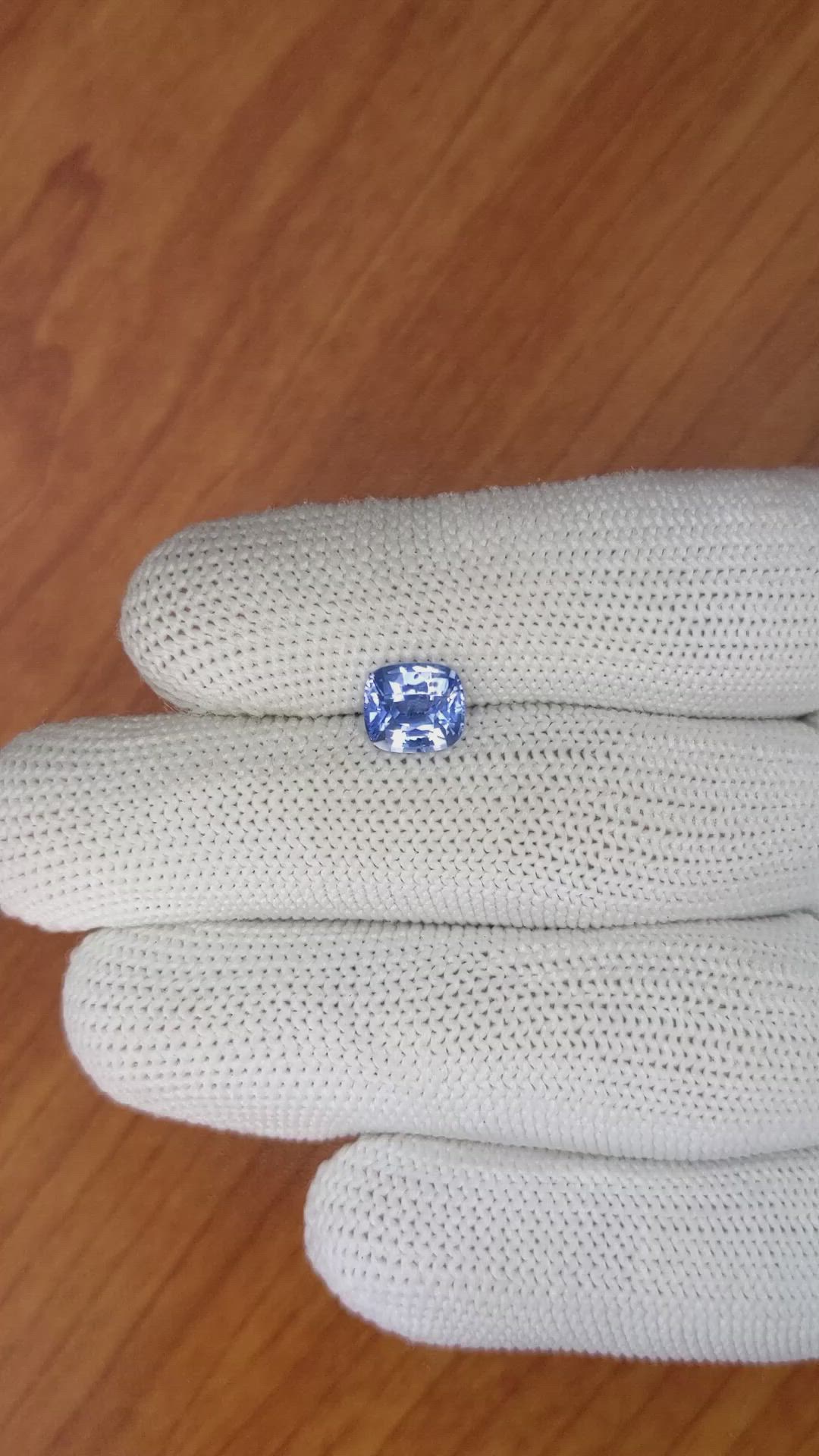 1.96 Ct. Blue Sapphire from Ceylon (Sri Lanka) Size Video