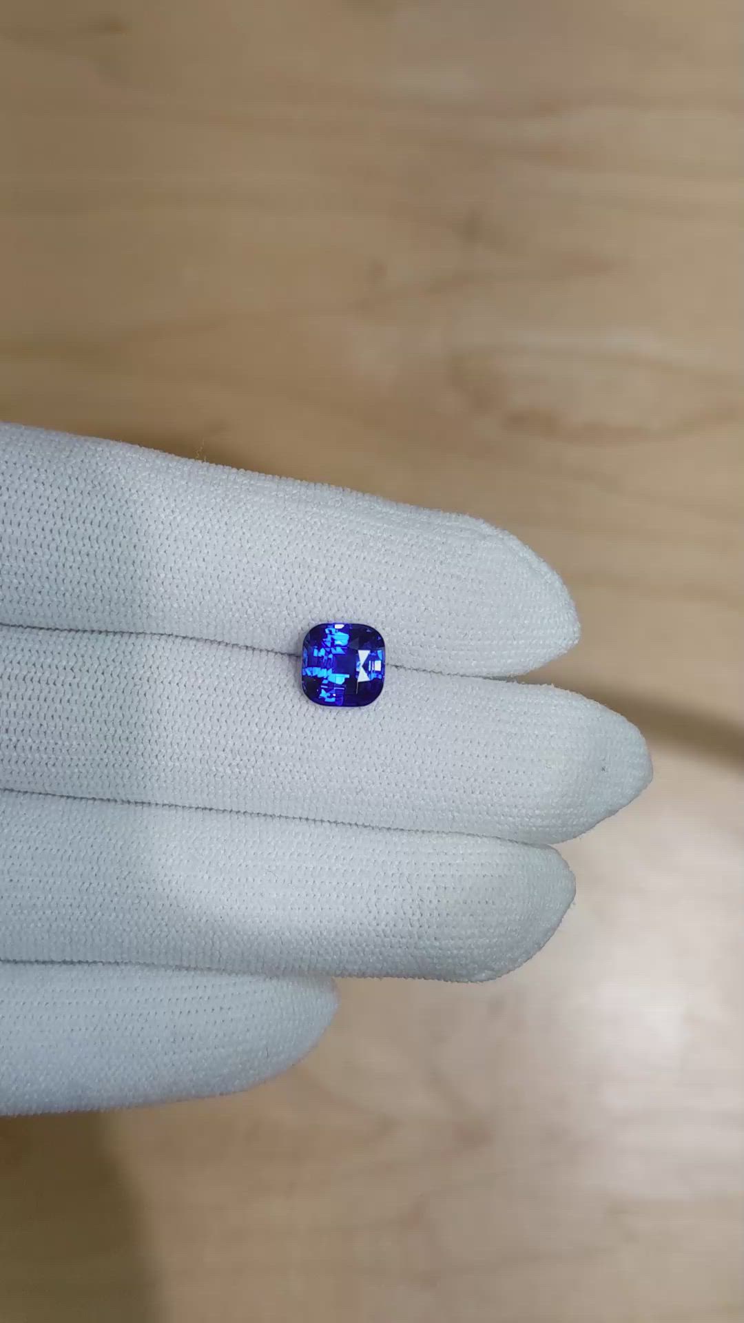 3.04 Ct. Blue Sapphire from Madagascar Size Video