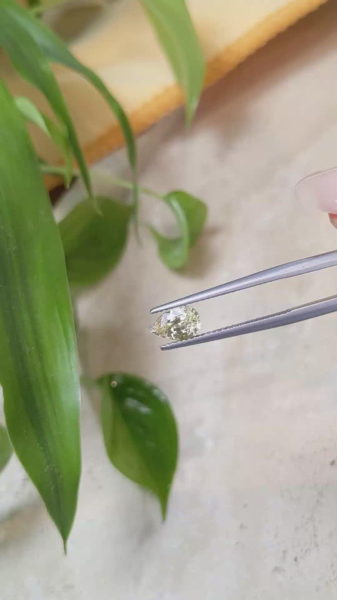 1.46 Ct. Yellow Sapphire from Ceylon (Sri Lanka) Size Video