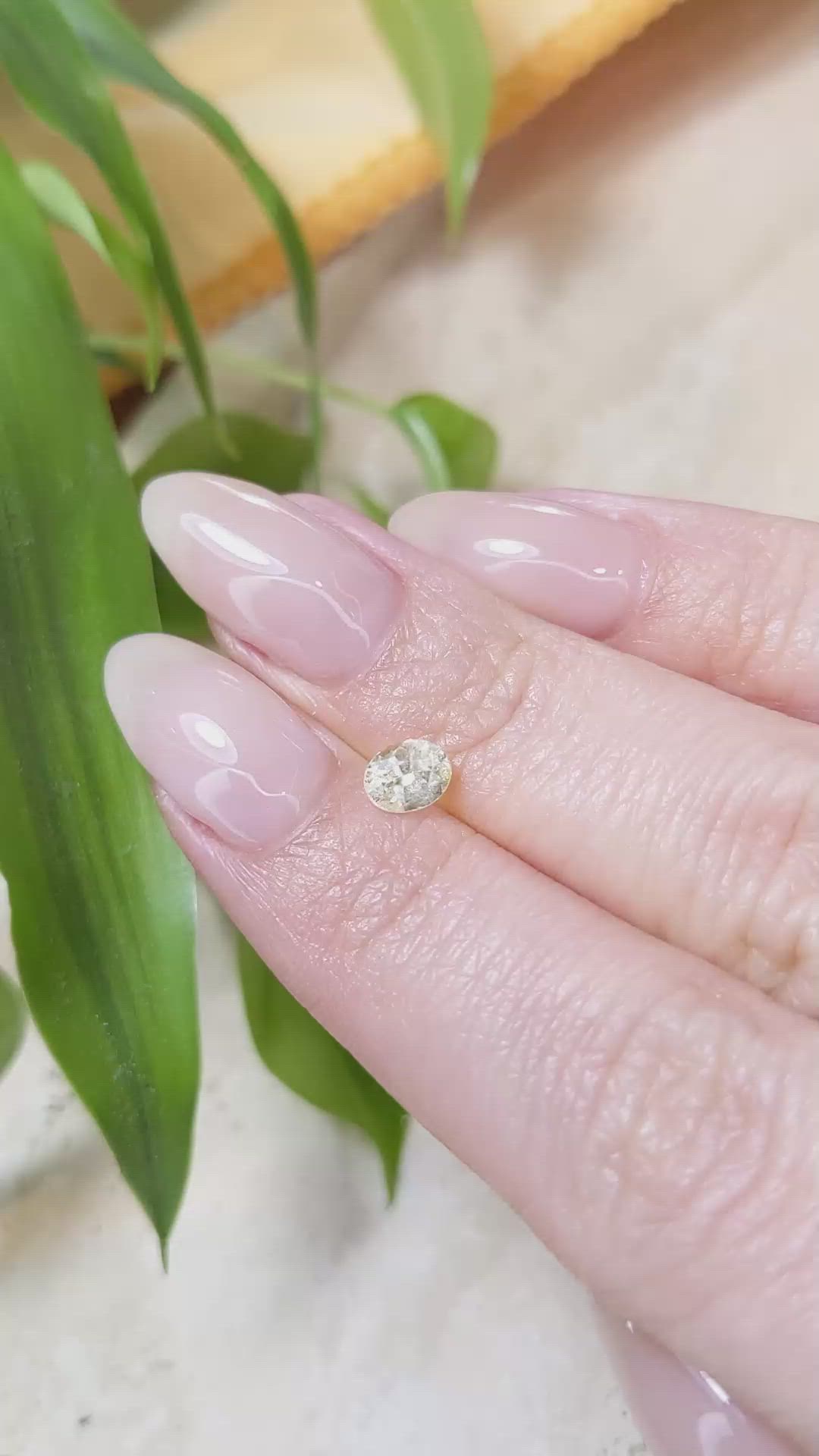 0.70 Ct. Yellow Sapphire from Ceylon (Sri Lanka) Size Video