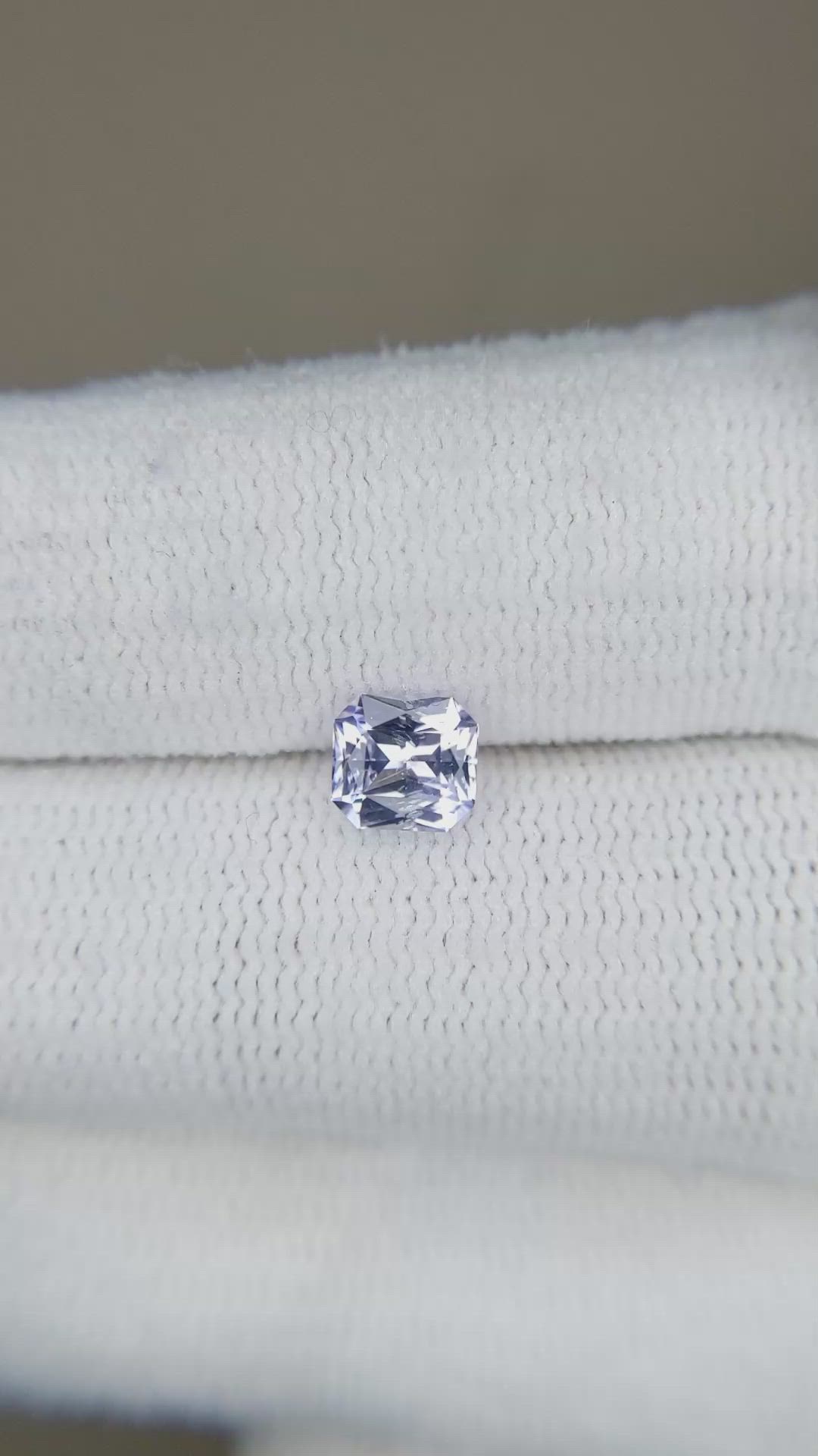 0.70 Ct. Blue Sapphire from Ceylon (Sri Lanka) Size Video