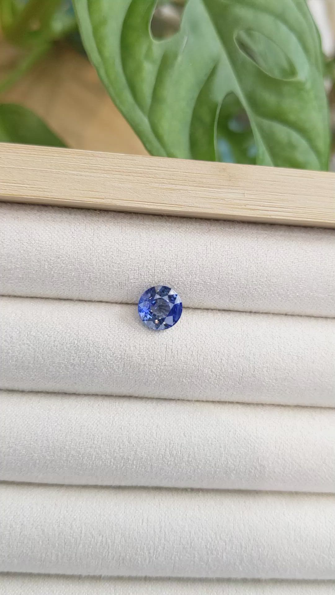 1.98 Ct. Blue Sapphire from Ceylon (Sri Lanka) Size Video