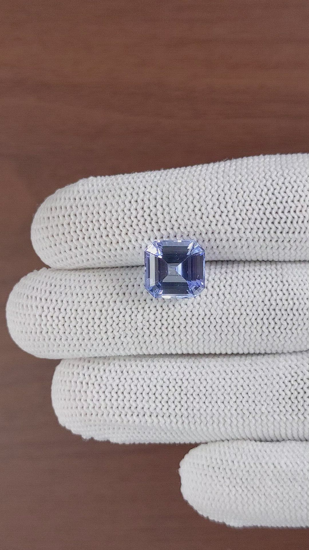 6.50 Ct. Blue Sapphire from Ceylon (Sri Lanka) Size Video