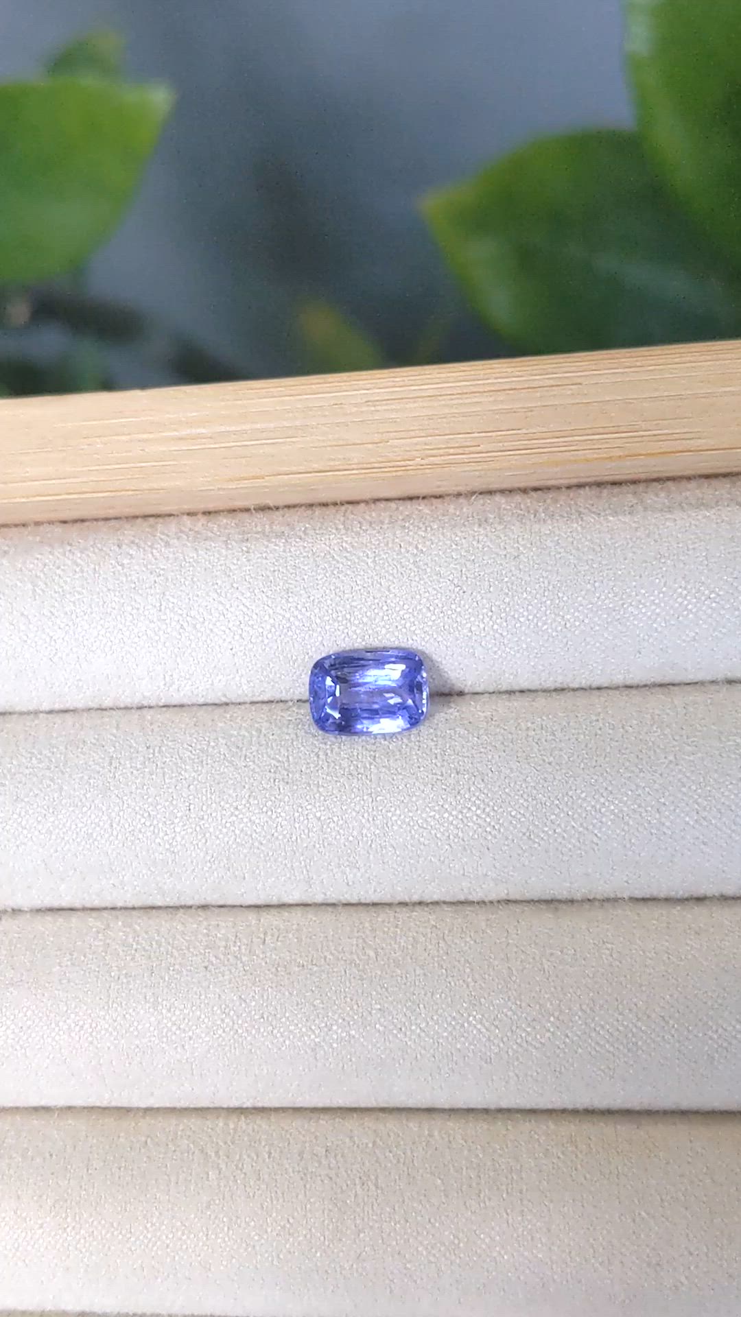 2.50 Ct. Blue Sapphire from Ceylon (Sri Lanka) Size Video