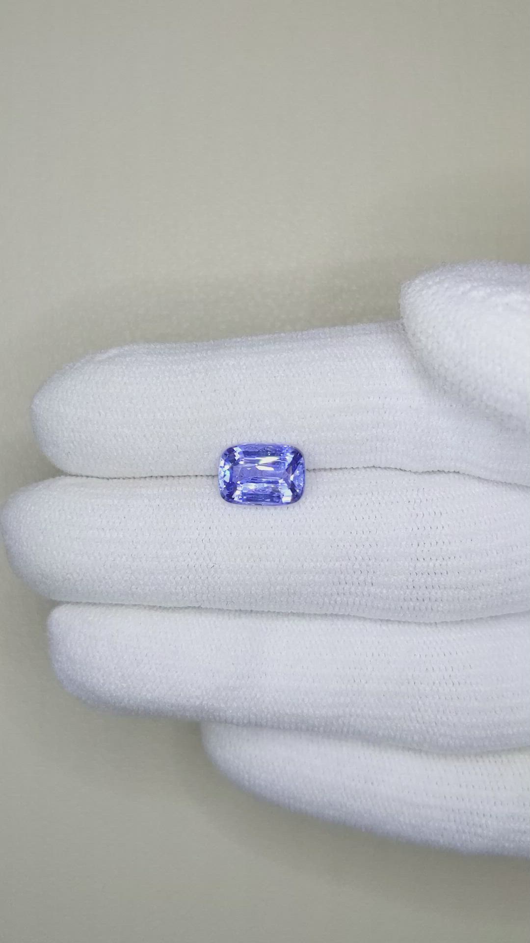 2.50 Ct. Blue Sapphire from Ceylon (Sri Lanka) Size Video