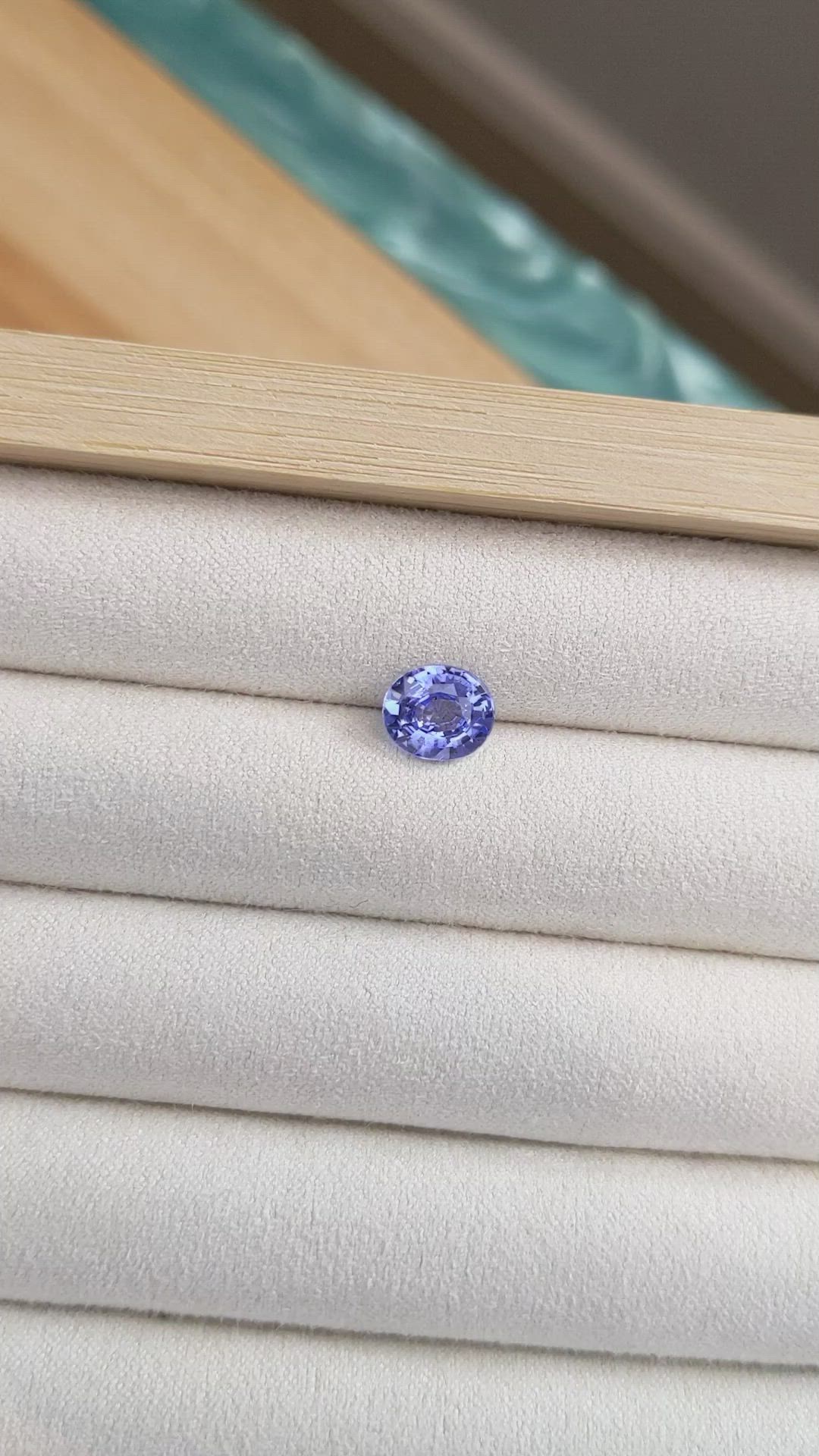 2.05 Ct. Blue Sapphire from Ceylon (Sri Lanka) Size Video