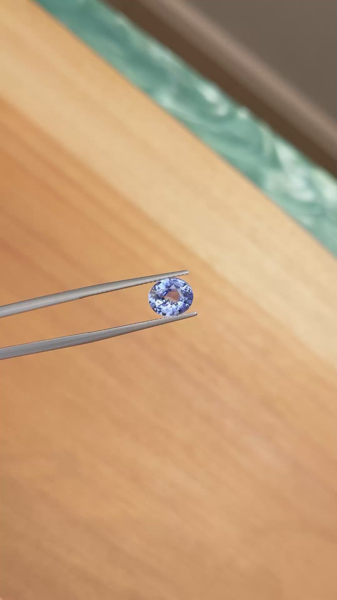 2.05 Ct. Blue Sapphire from Ceylon (Sri Lanka) Size Video