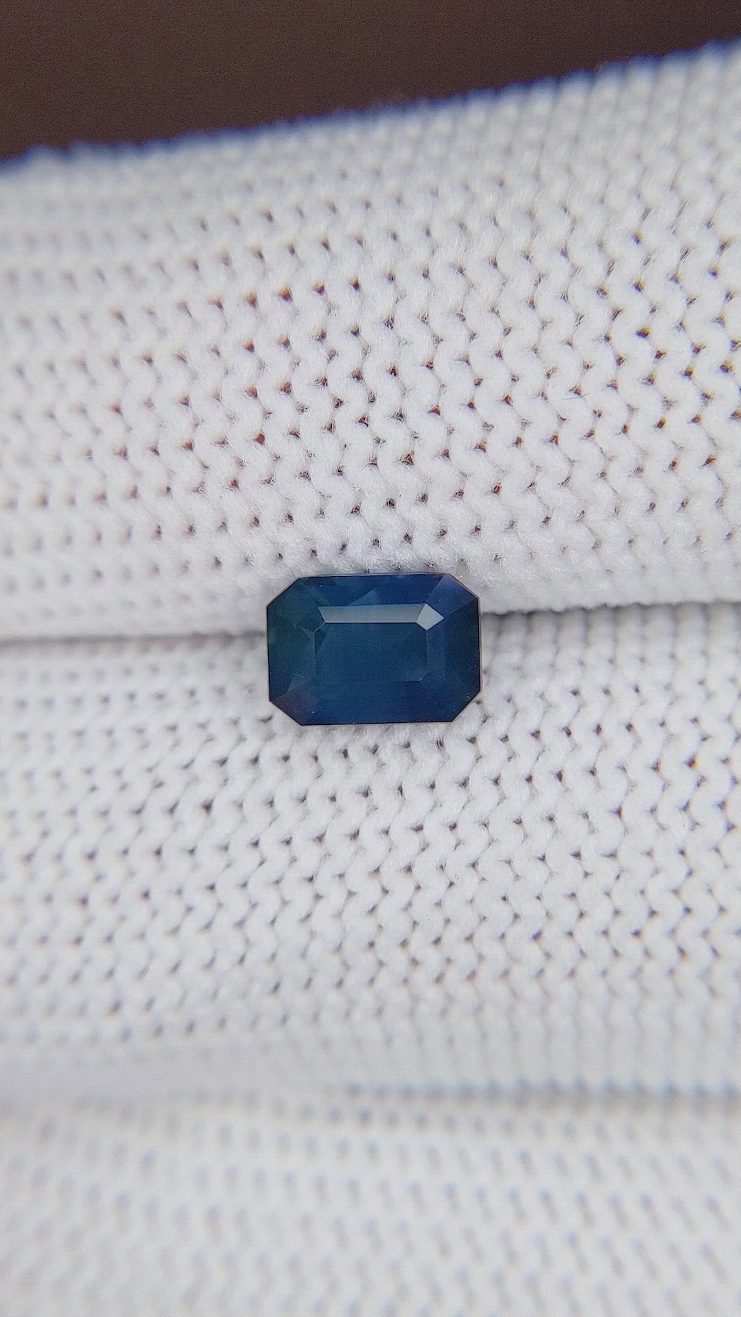 1.57 Ct. Blue Sapphire from Madagascar Size Video