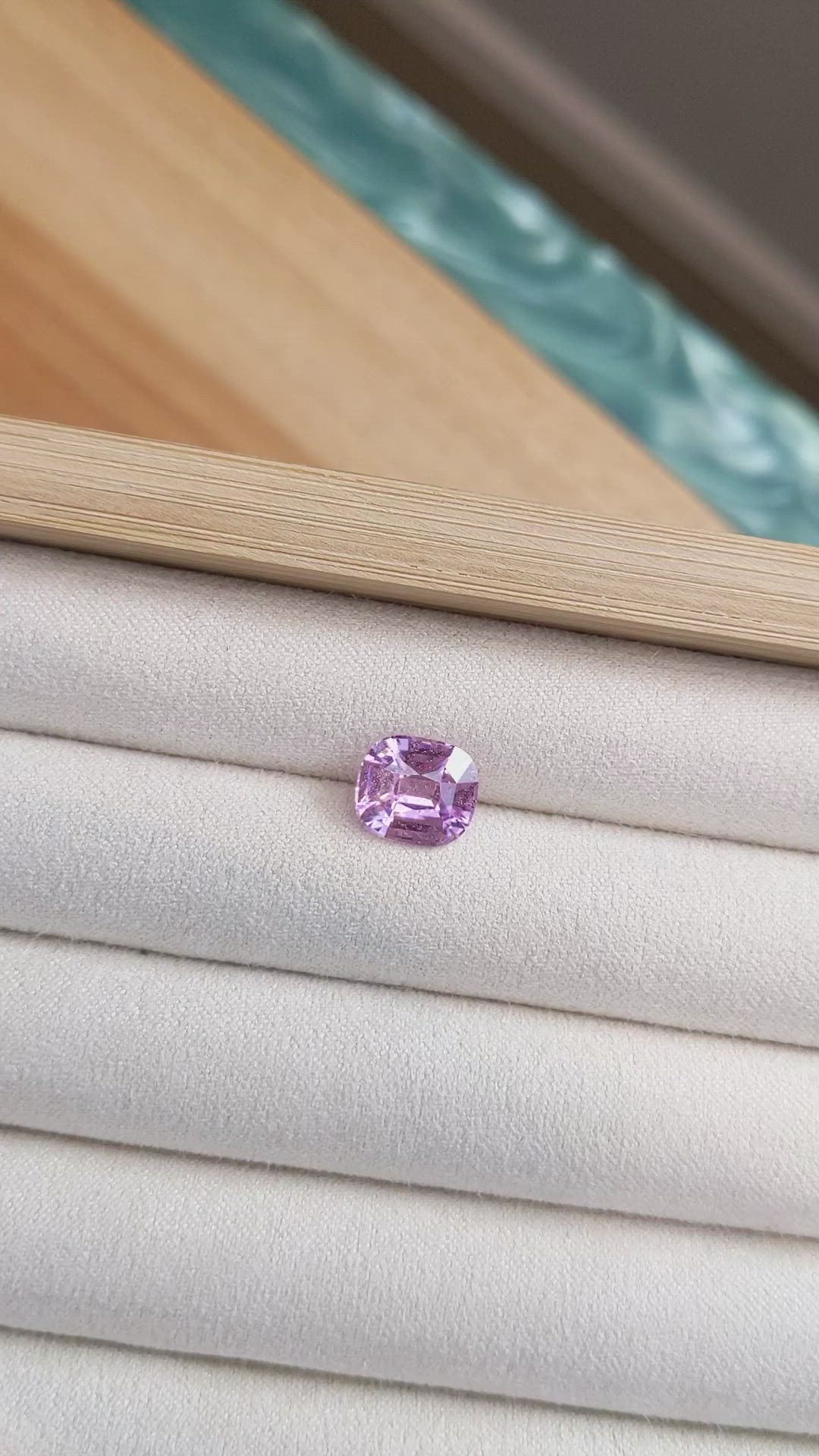 4.04 Ct. Pink Sapphire from Madagascar Size Video