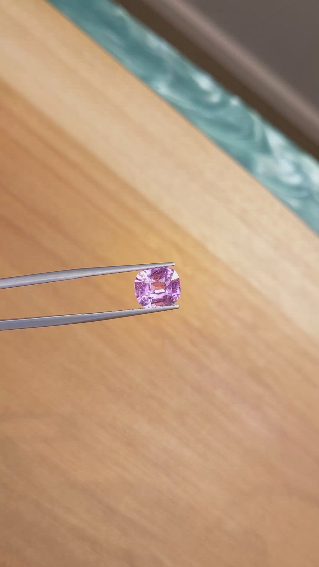 4.04 Ct. Pink Sapphire from Madagascar Size Video