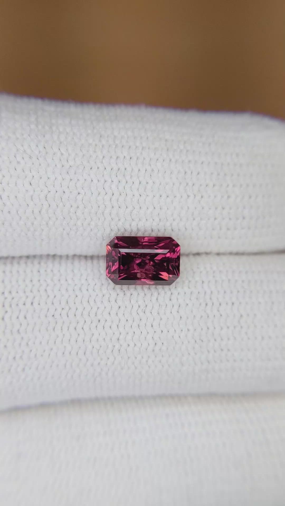 1.89 Ct. Reddish Pink Sapphire from Tanzania Size Video
