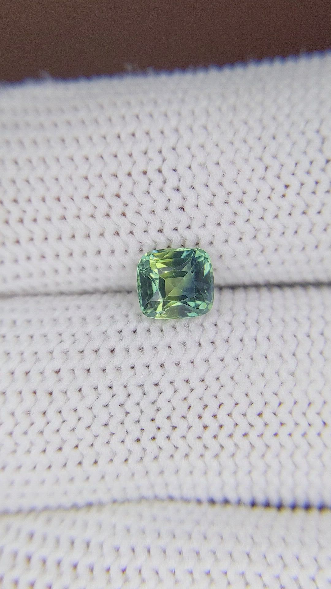 1.06 Ct. Bi Color Sapphire from Africa Size Video