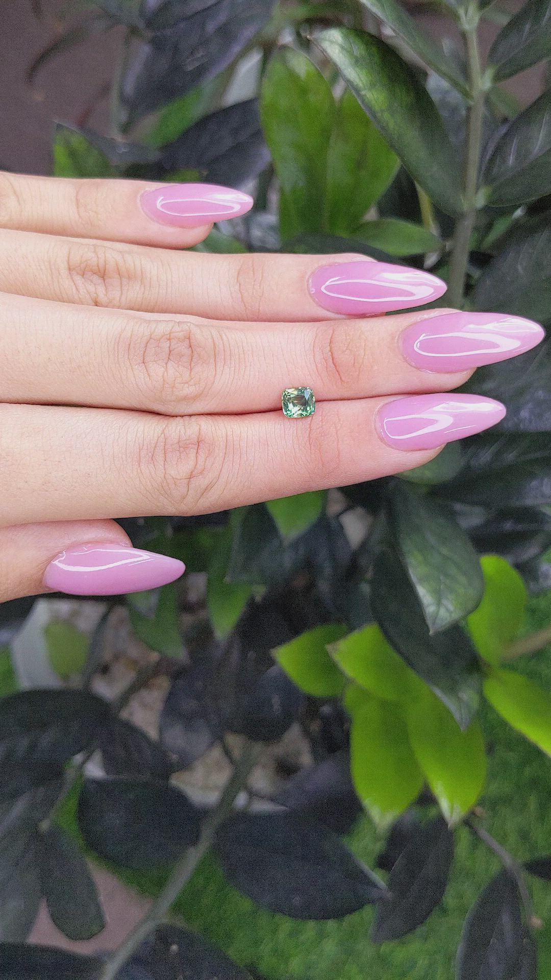 1.06 Ct. Bi Color Sapphire from Africa Size Video