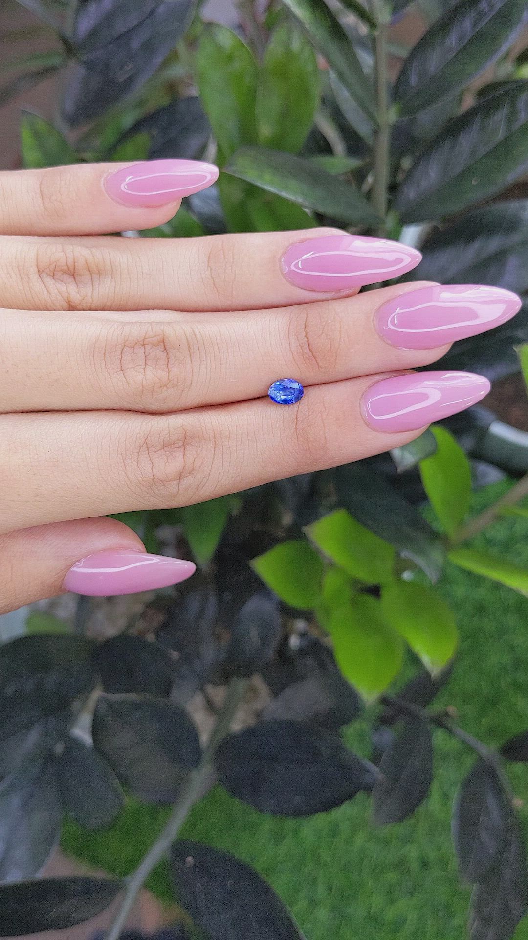 0.84 Ct. Bi Color / Parti Sapphire from Africa Size Video