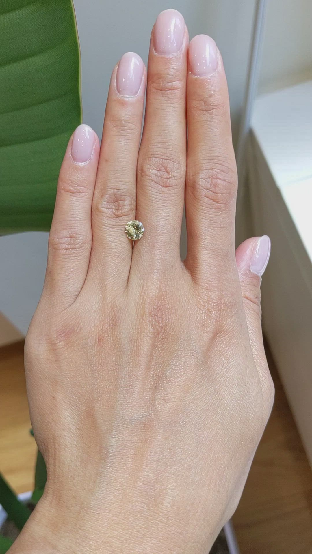 1.20 Ct. Yellow Sapphire from Ceylon (Sri Lanka) Size Video