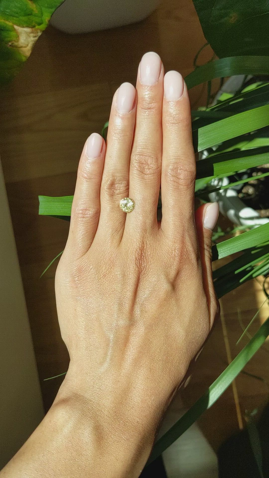 2.20 Ct. Yellow Sapphire from Ceylon (Sri Lanka) Size Video