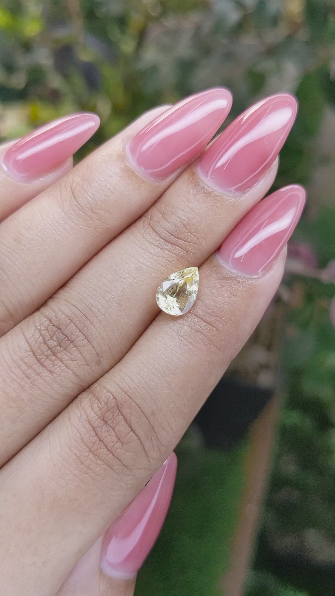 1.92 Ct. Yellow Sapphire from Ceylon (Sri Lanka) Size Video