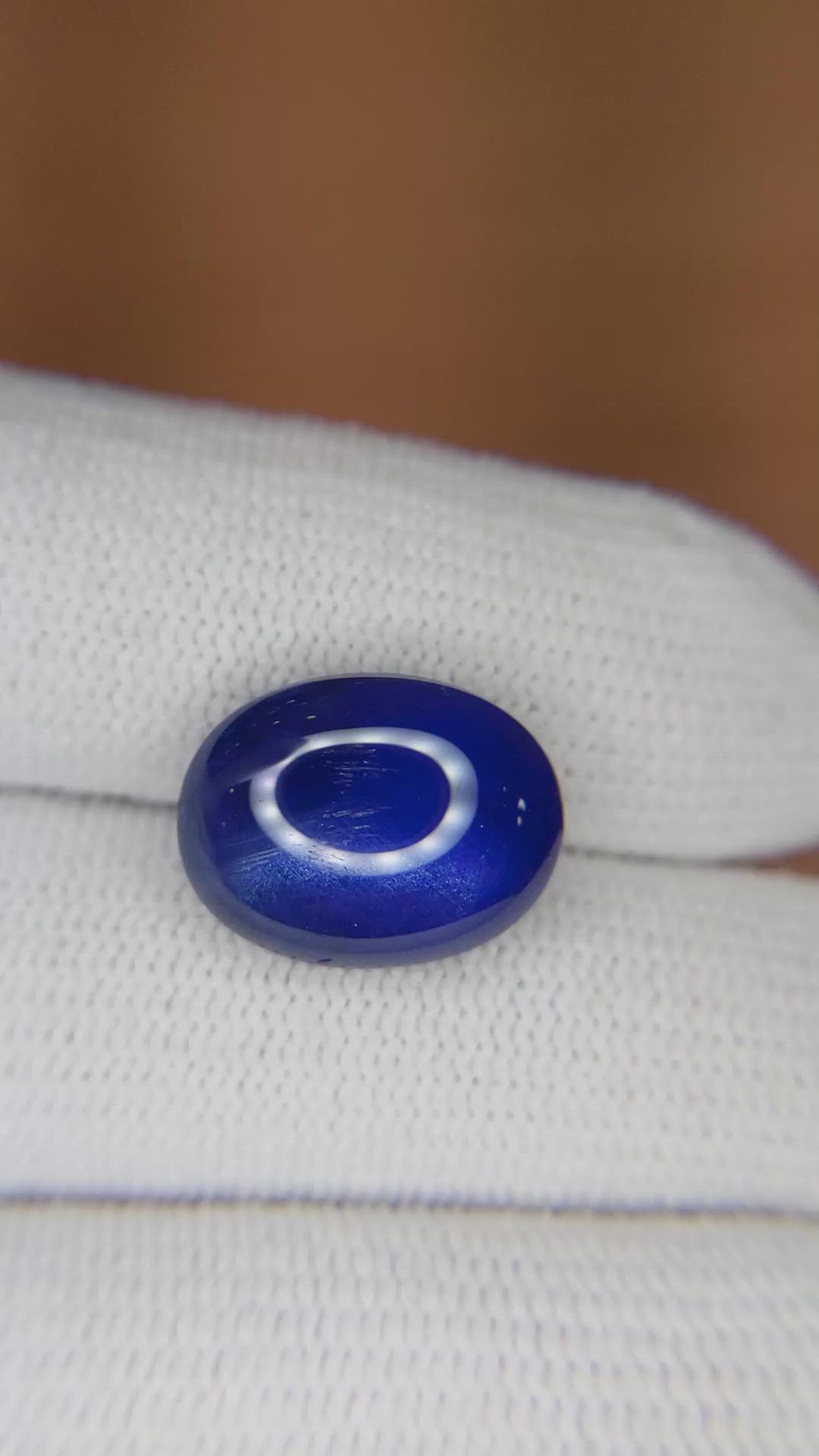 10.13 Ct. Blue Star Sapphire from Burma (Myanmar) Size Video