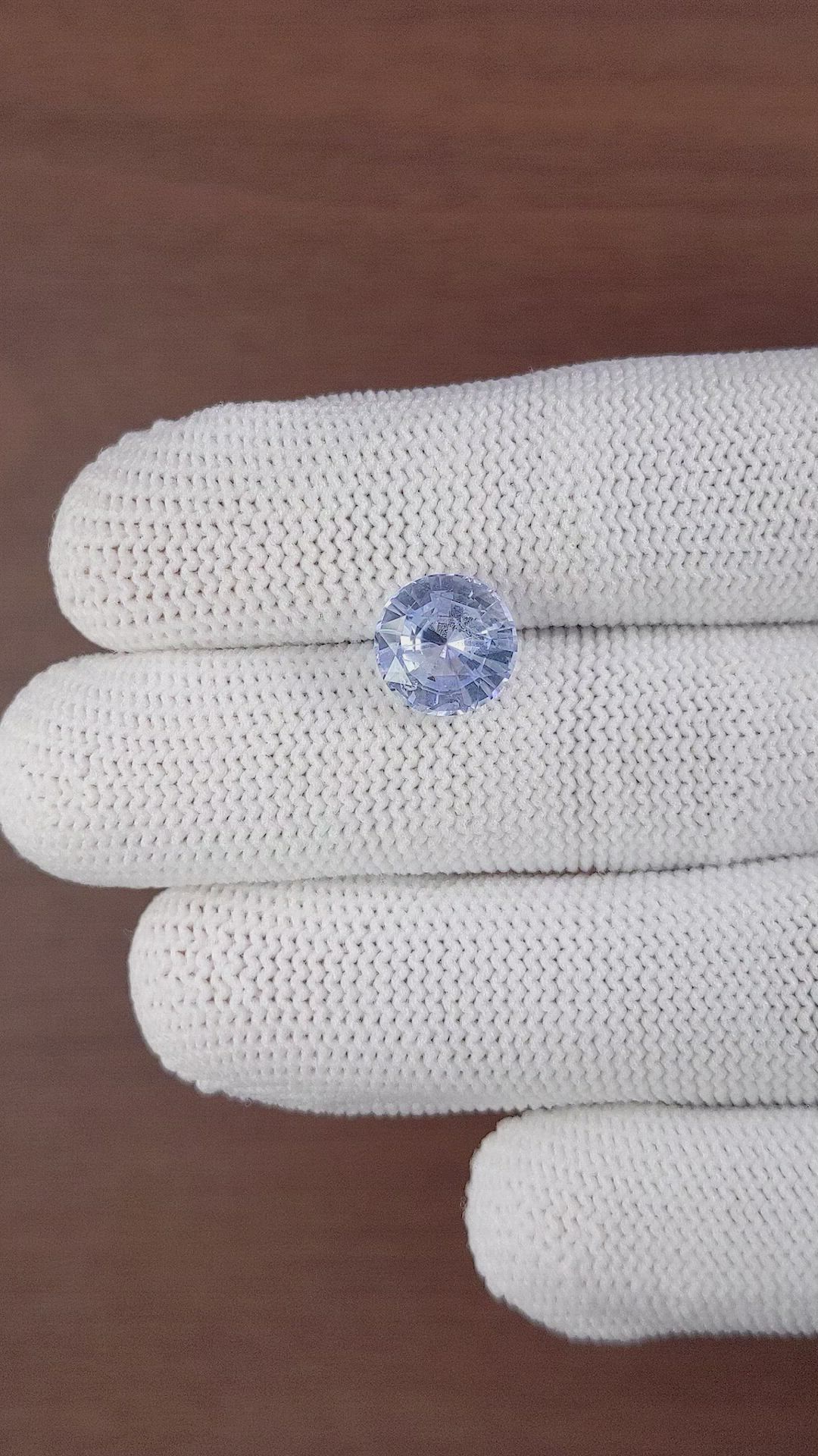 4.08 Ct. Blue Sapphire from Ceylon (Sri Lanka) Size Video