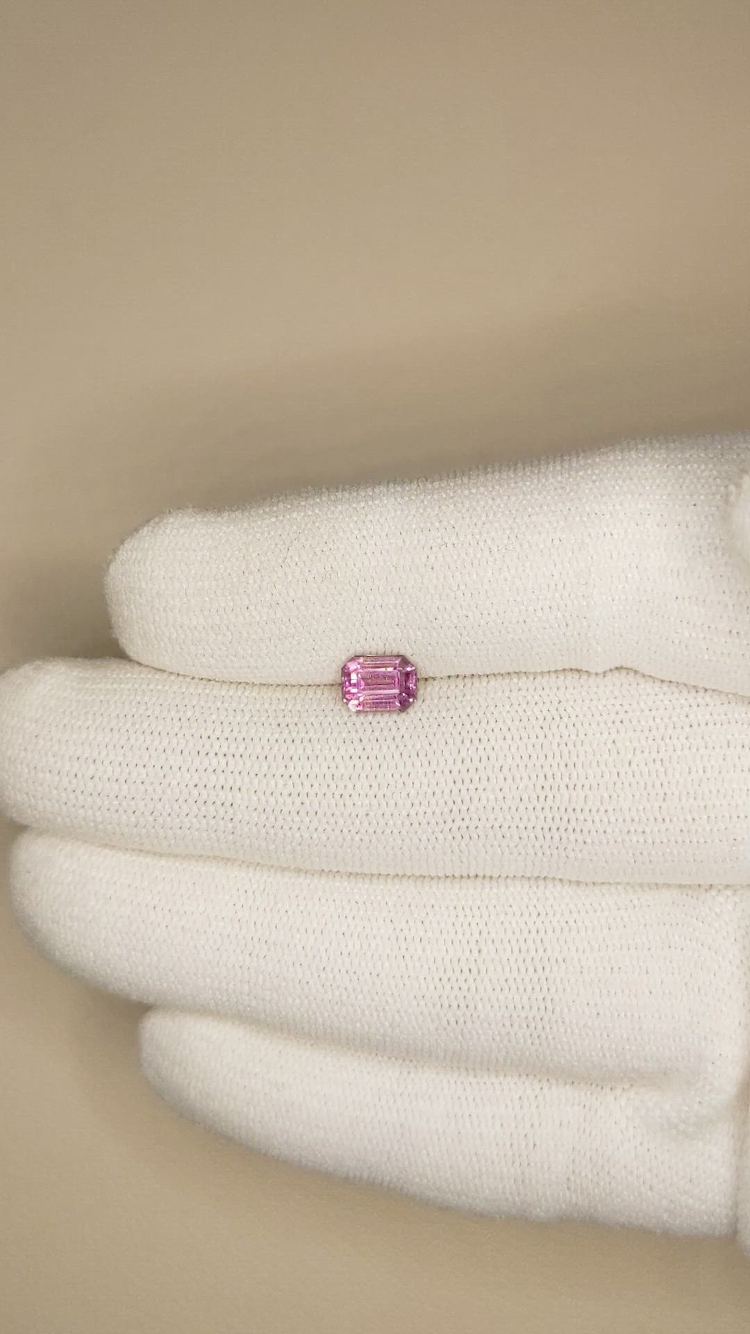 1.33 Ct. Color Change Sapphire from Ceylon (Sri Lanka) Size Video